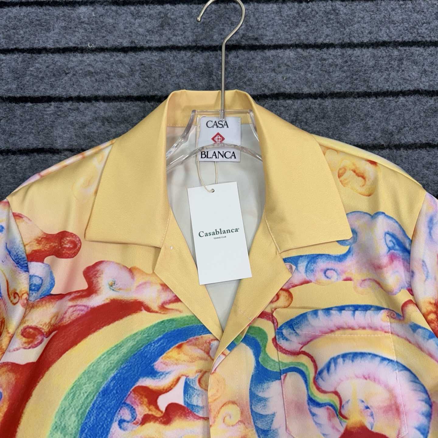 Casablanca Men's Color Nature's Teacher Shirt - DopestKickz