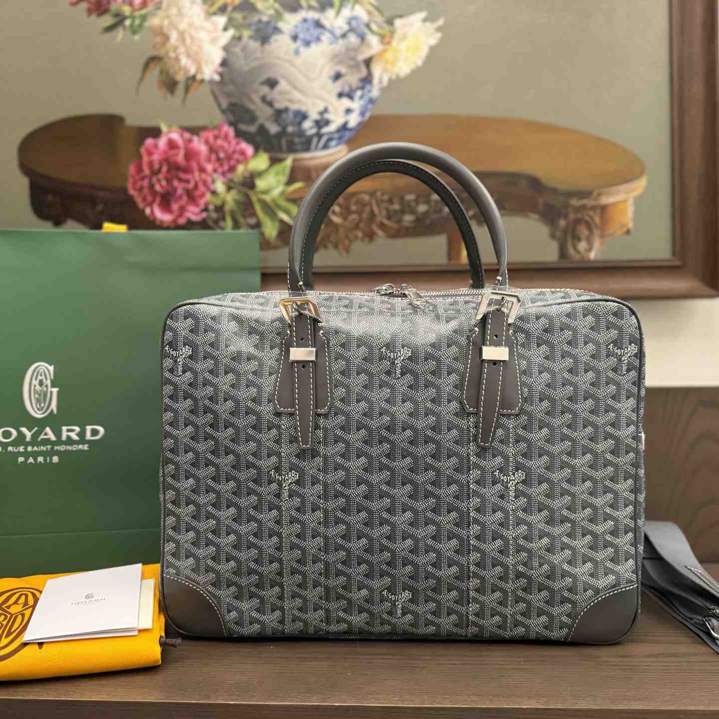 Goyard Ambassade MM Document Case - DopestKickz