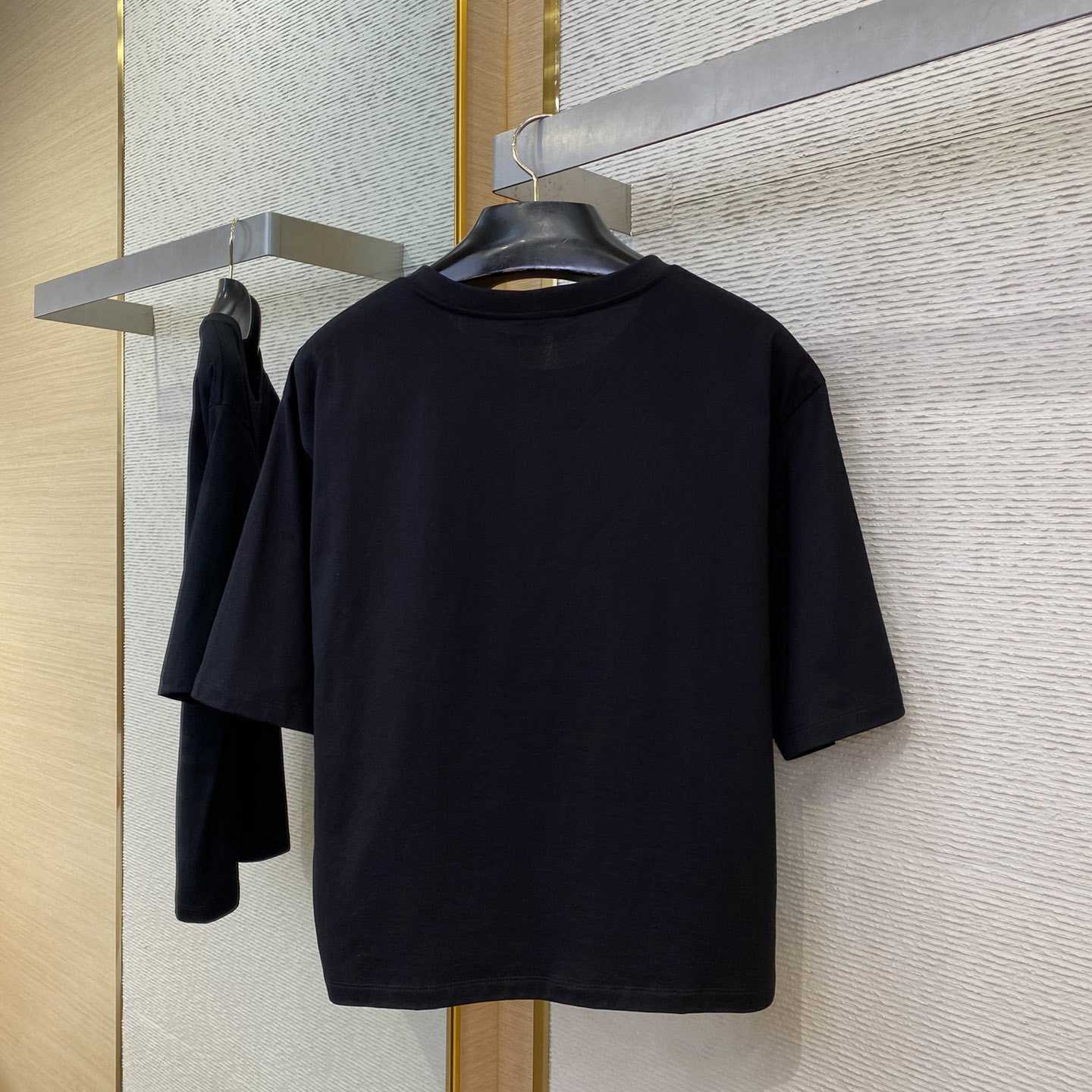 Celine Loose T-shirt In Cotton Jersey - DopestKickz