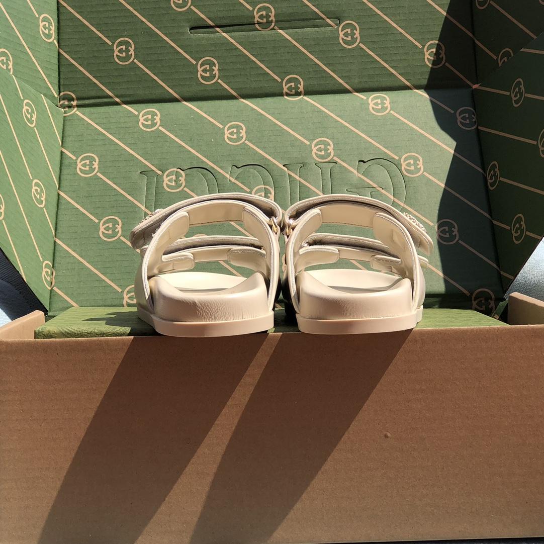 Gucci Women's Double G Sandal - DopestKickz