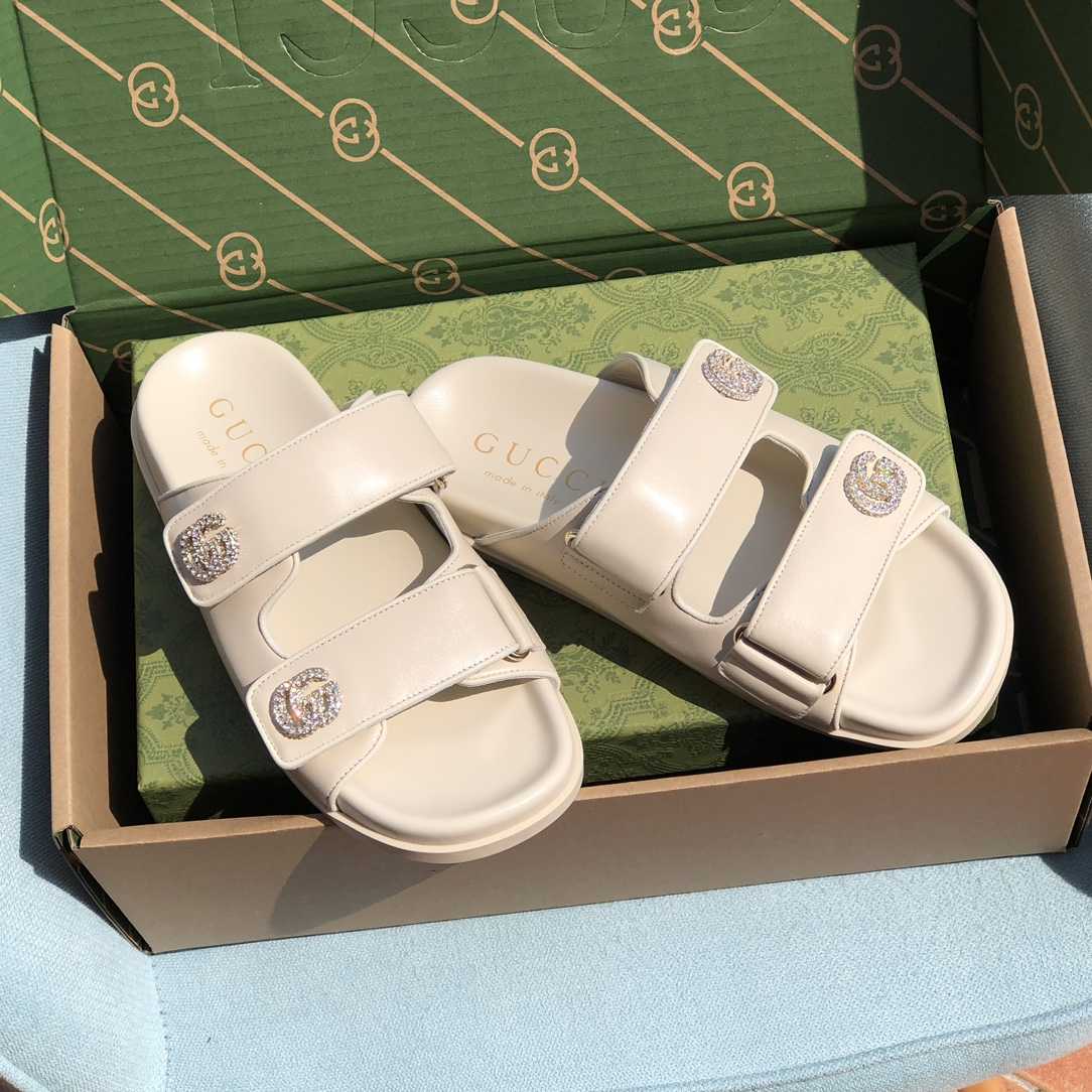 Gucci Women's Double G Sandal - DopestKickz