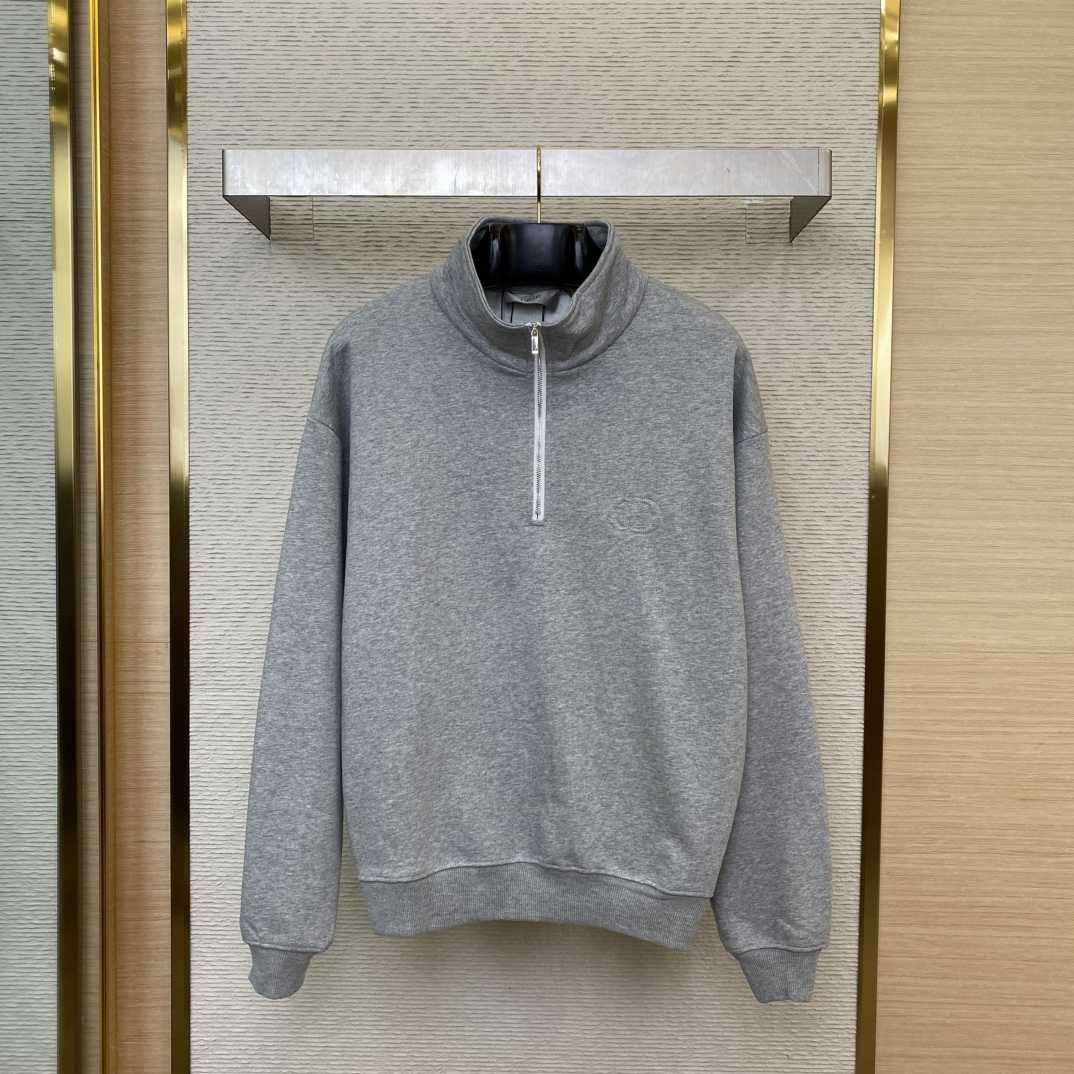 Dior CD Icon Half-Zip Sweatshirt   - DopestKickz