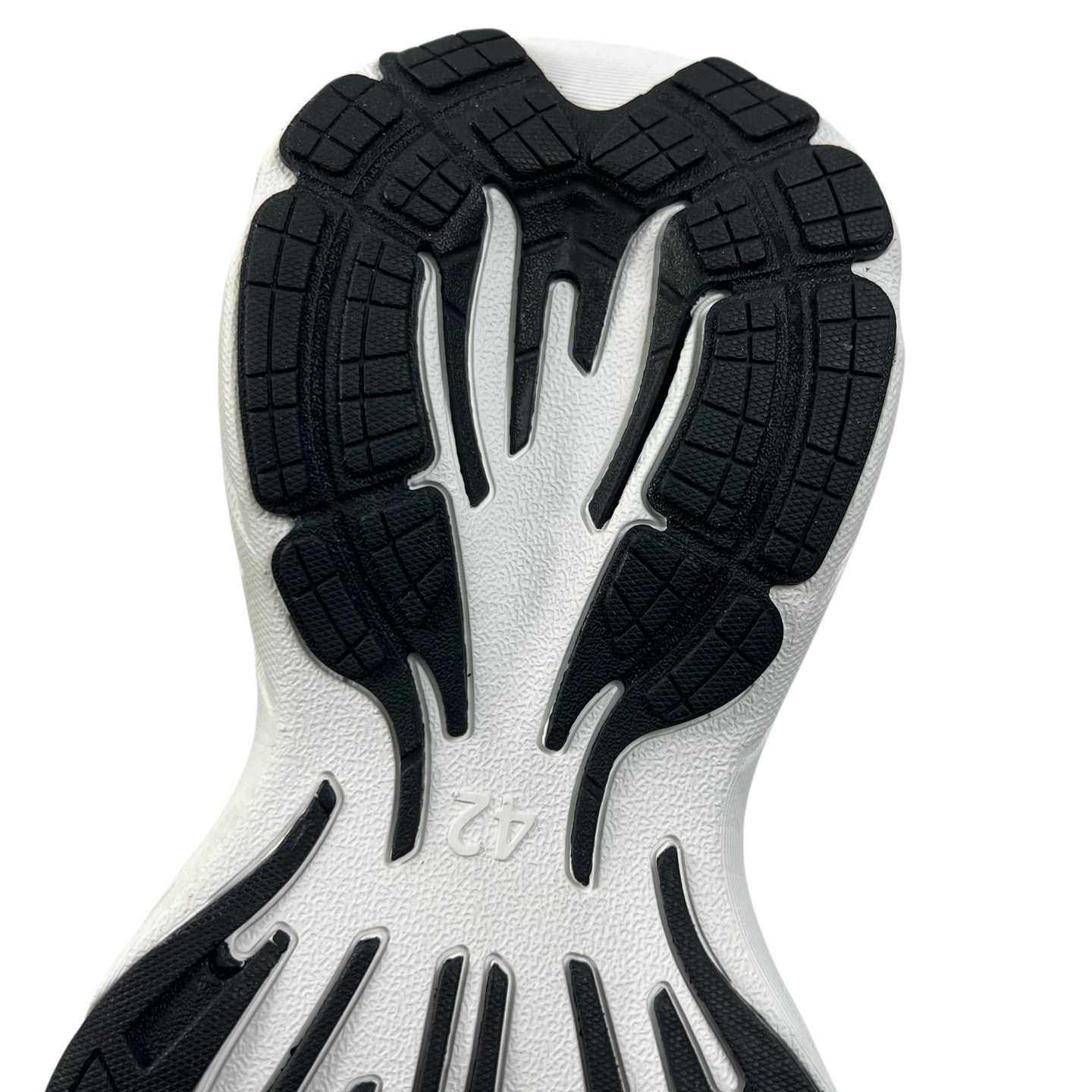 Balenciaga Monday Shoe In White,black And Grey Cowskin And Polyester - DopestKickz