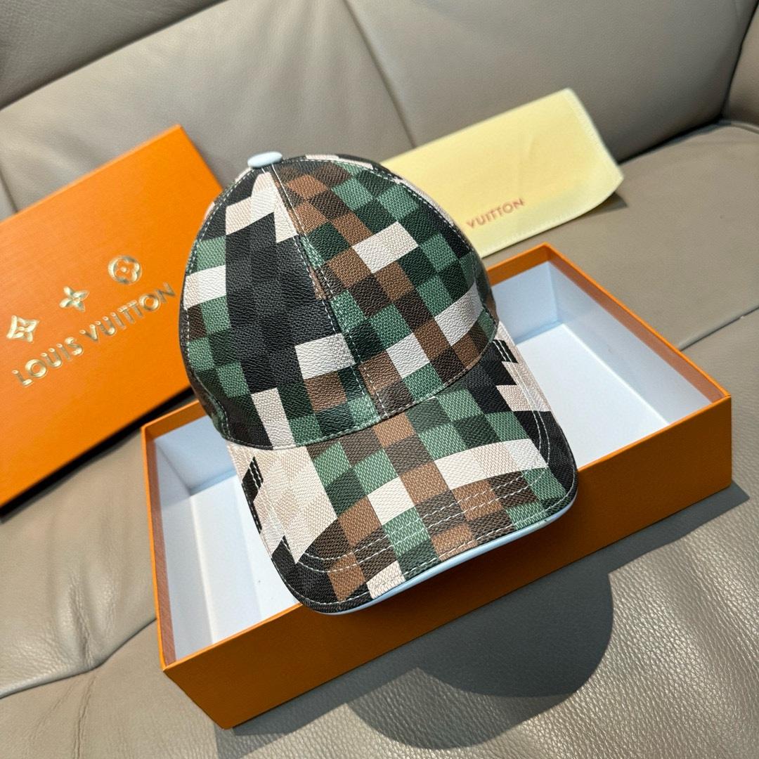 Louis Vuitton Damoflage Cap - DopestKickz