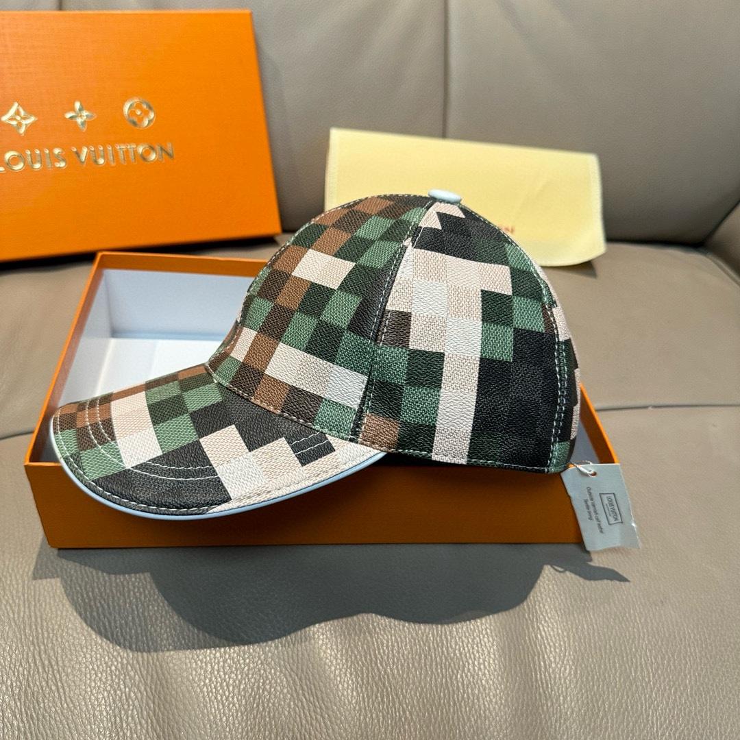 Louis Vuitton Damoflage Cap - DopestKickz