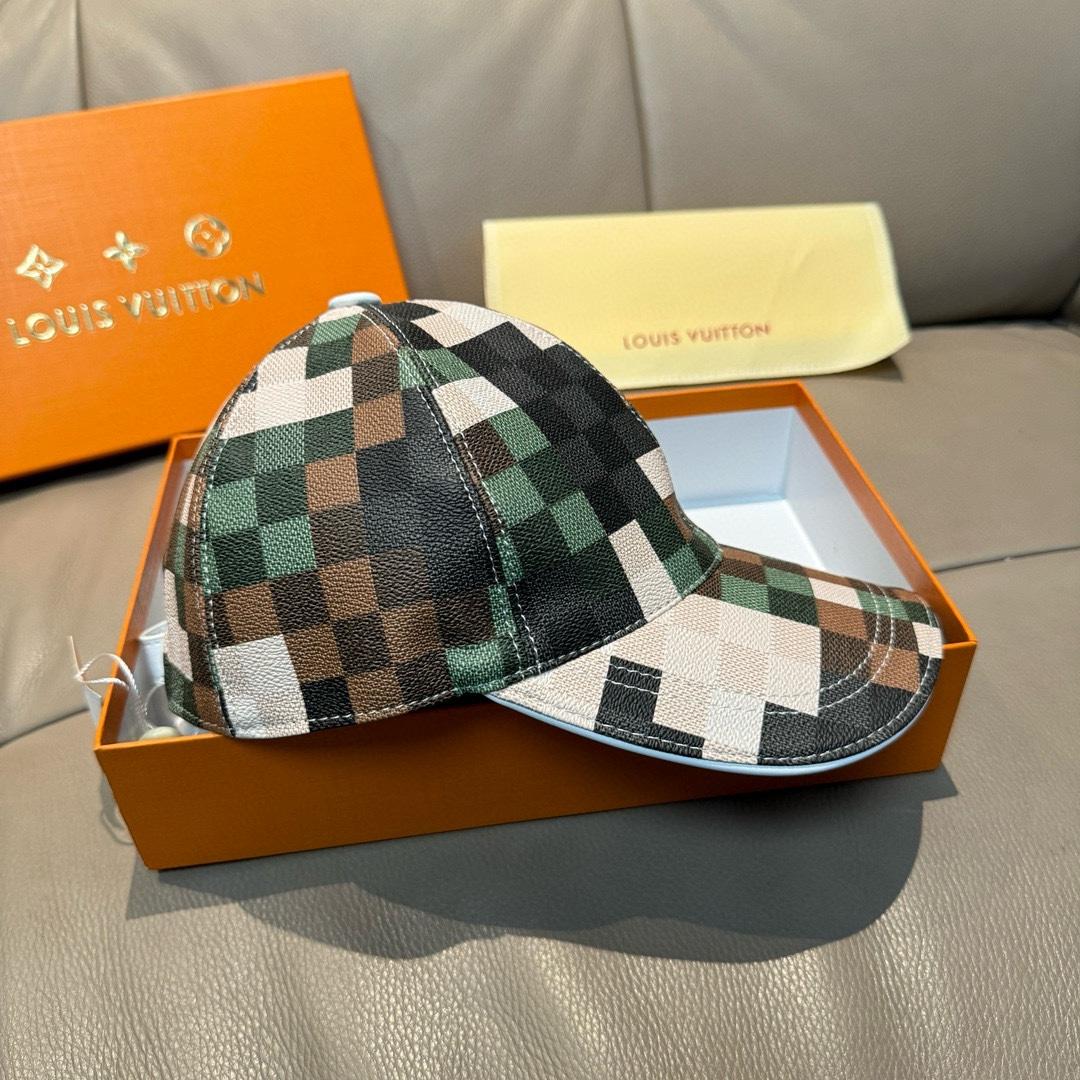 Louis Vuitton Damoflage Cap - DopestKickz