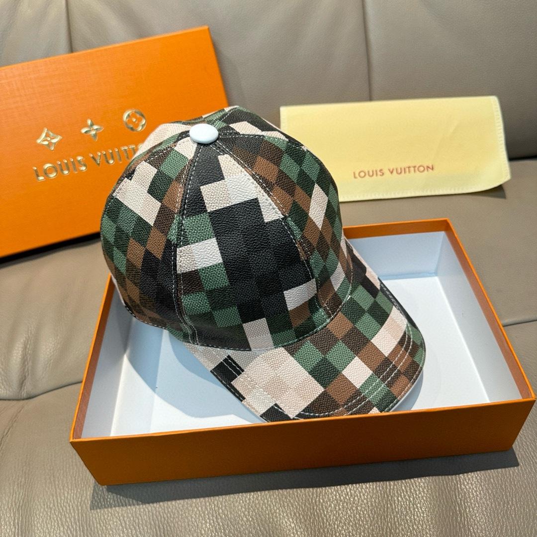 Louis Vuitton Damoflage Cap - DopestKickz