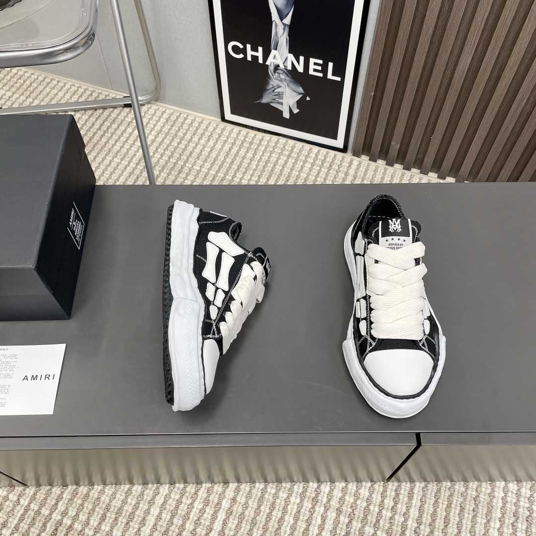 Amiri MMY Bones x Maison MIHARA YASUHIRO Alabaster   - DopestKickz