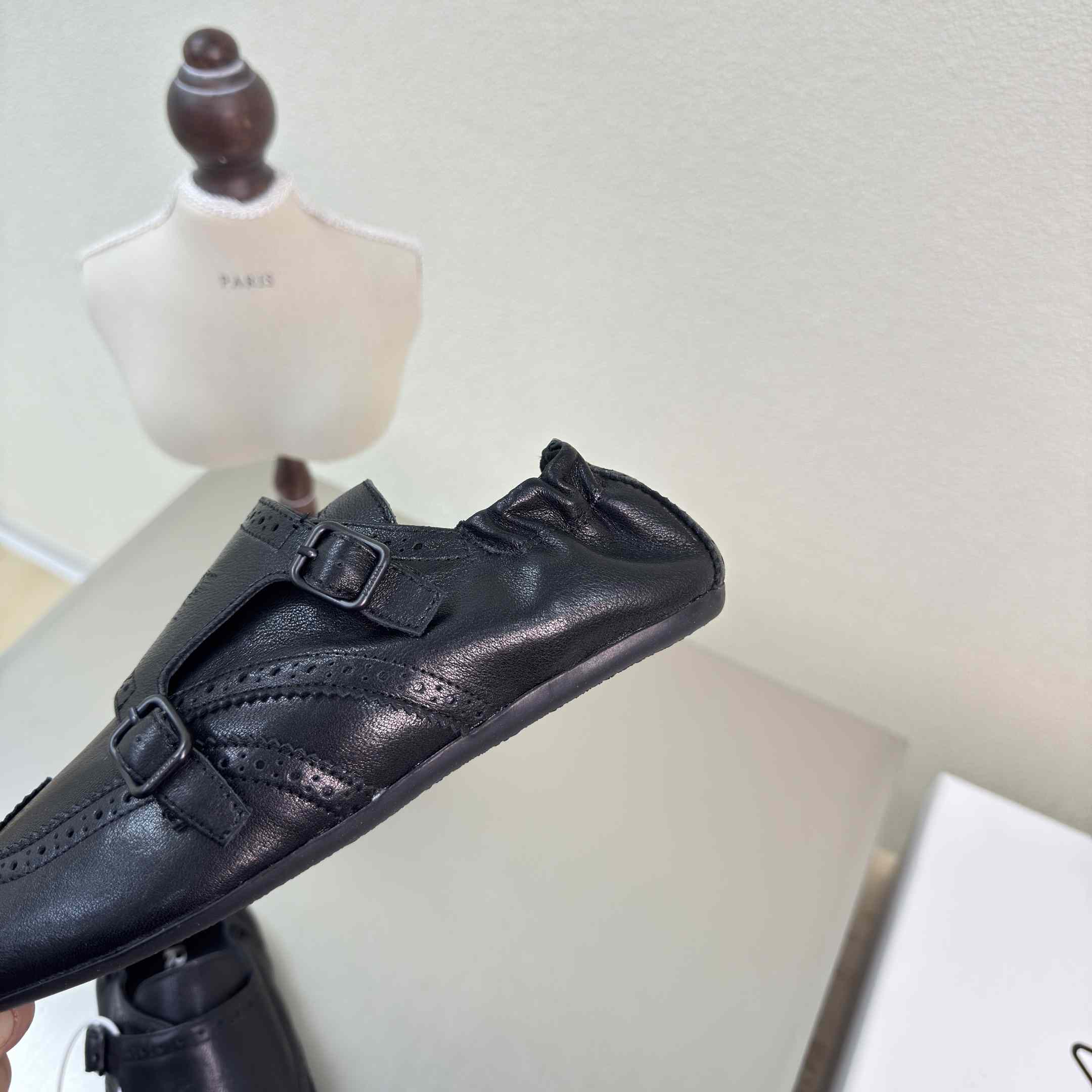 Prada Shuffle Double Monk Strap Shoes - DopestKickz