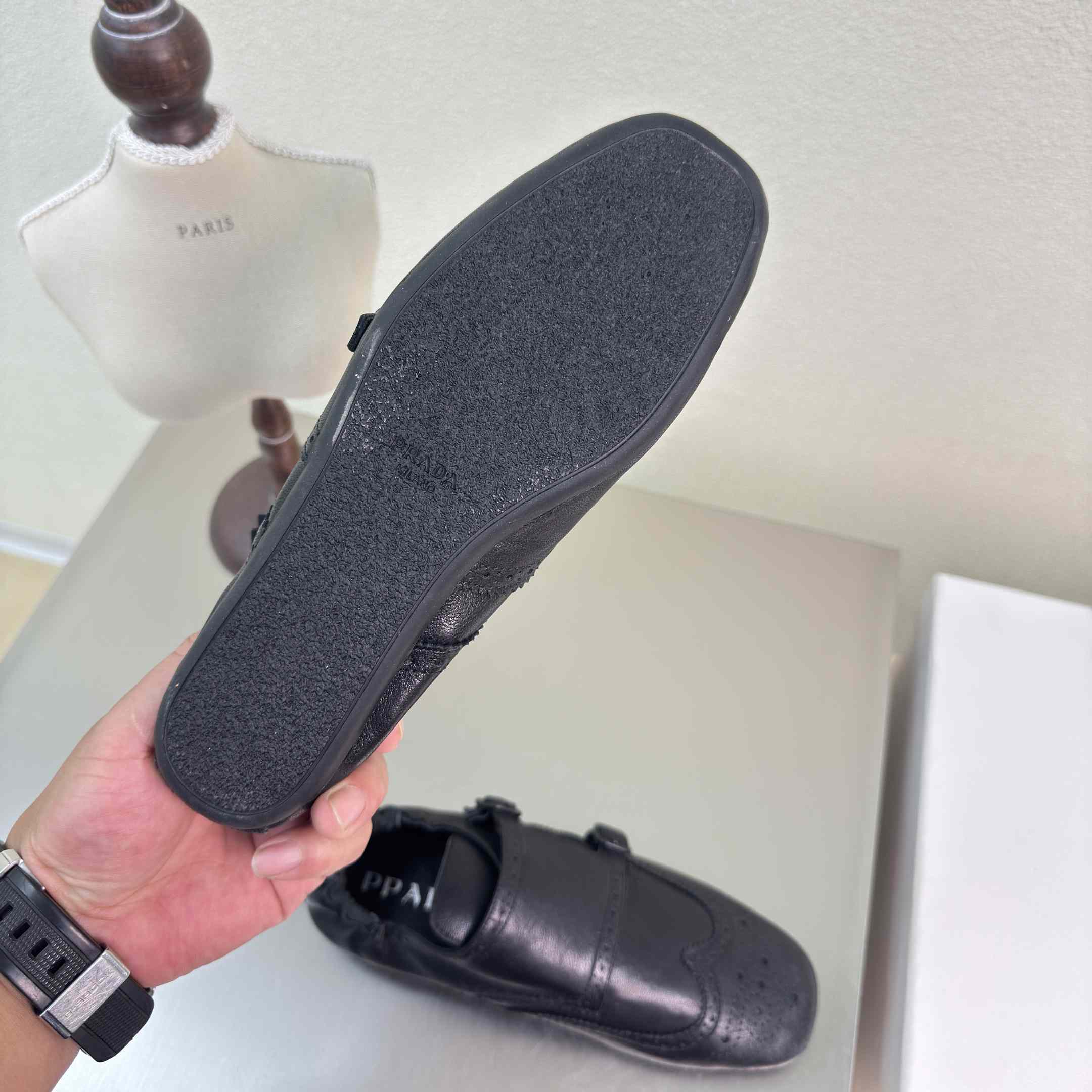 Prada Shuffle Double Monk Strap Shoes - DopestKickz