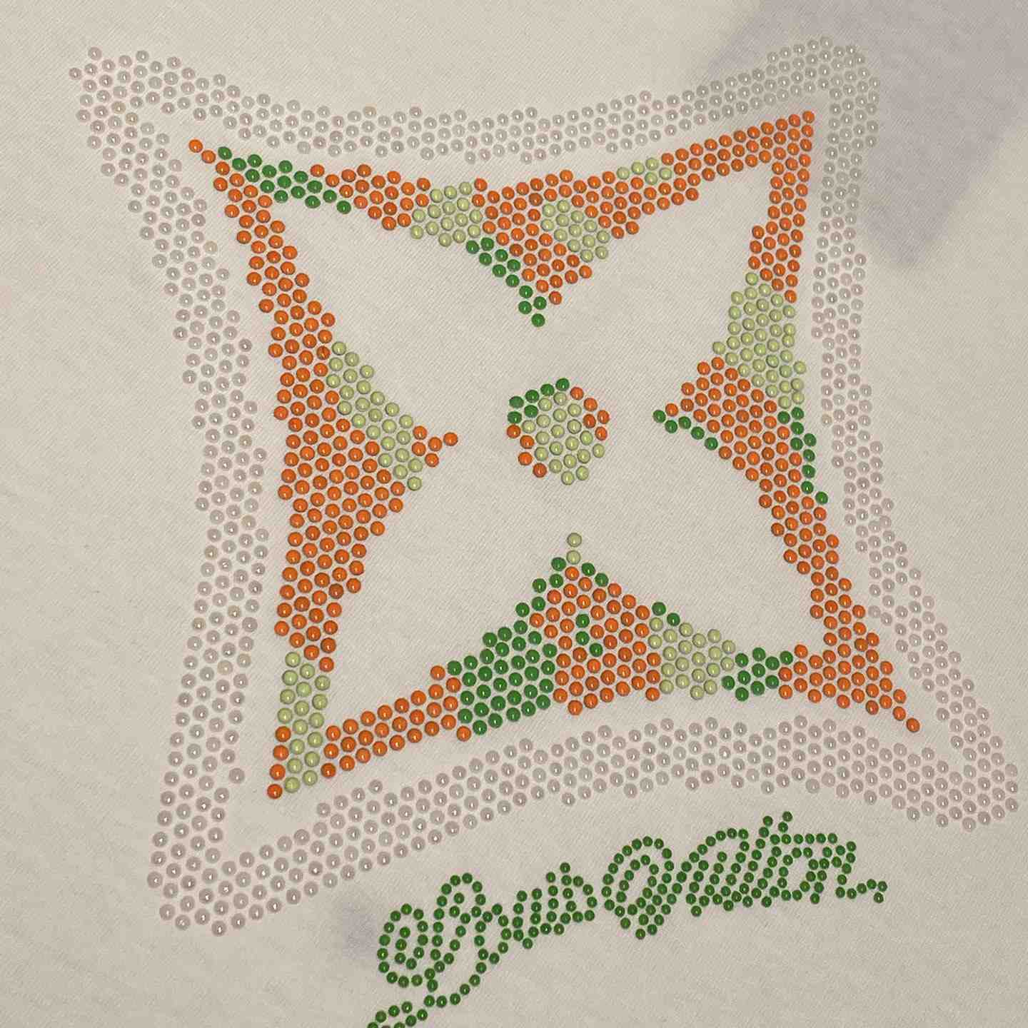 Louis Vuitton Monogram Flower 3D Gradient Print T-Shirt   1AGTRH - DopestKickz