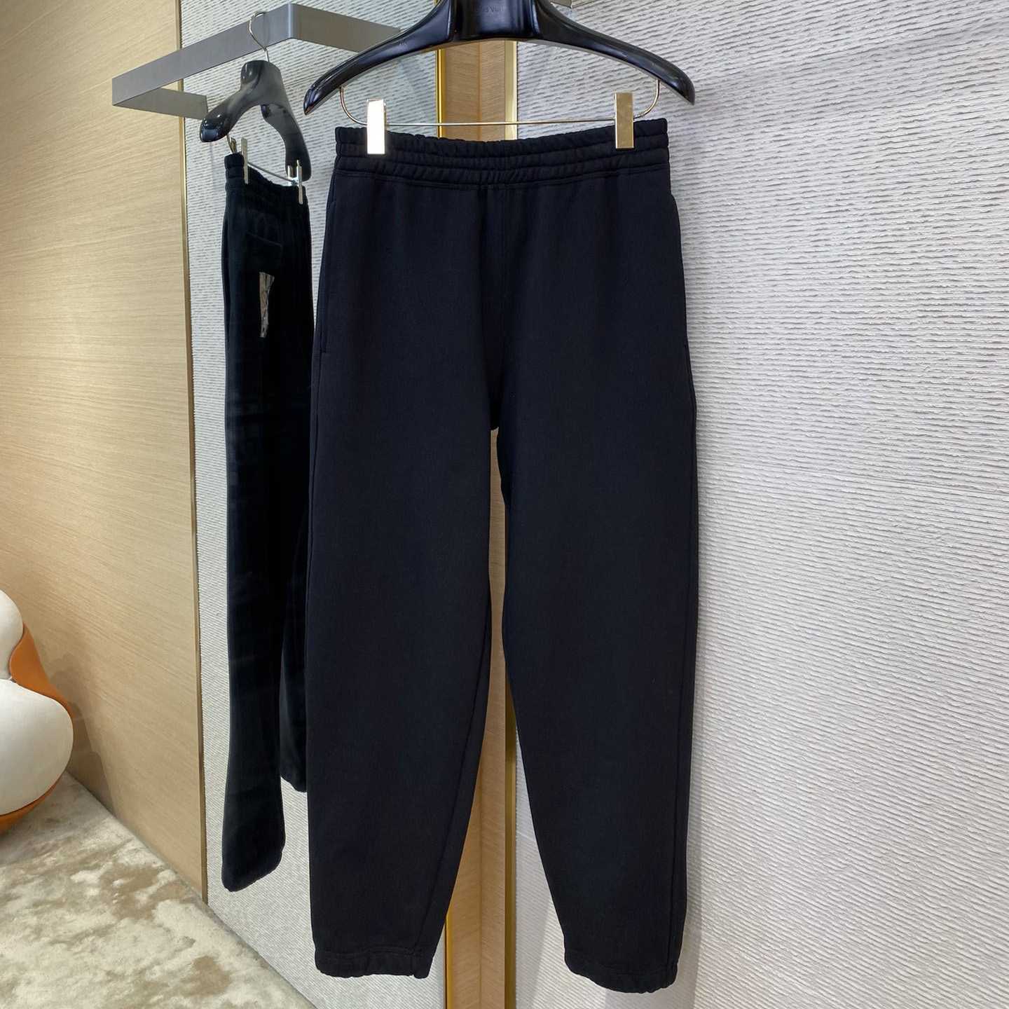 Burberry Check Label Cotton Jogging Pants - DopestKickz