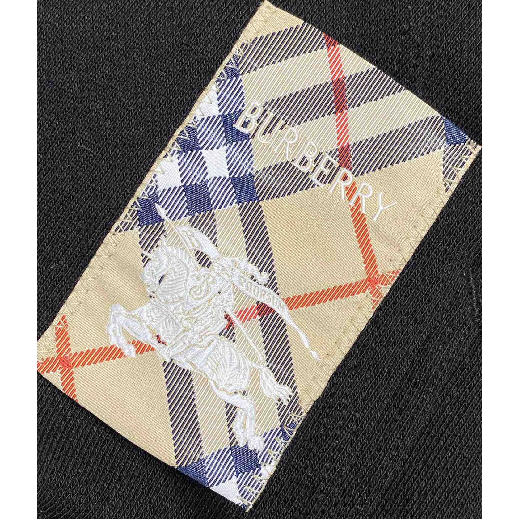 Burberry Check Label Cotton Jogging Pants - DopestKickz