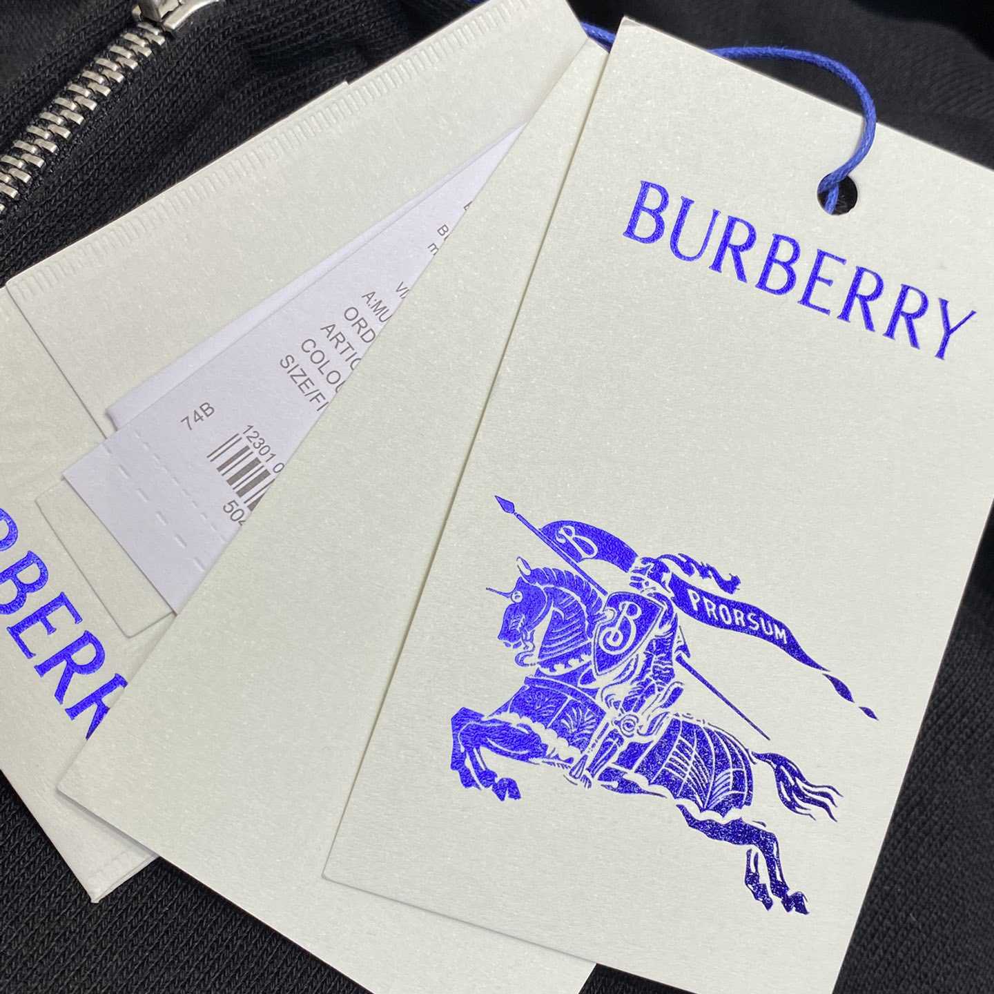 Burberry Check Label Cotton Jogging Pants - DopestKickz