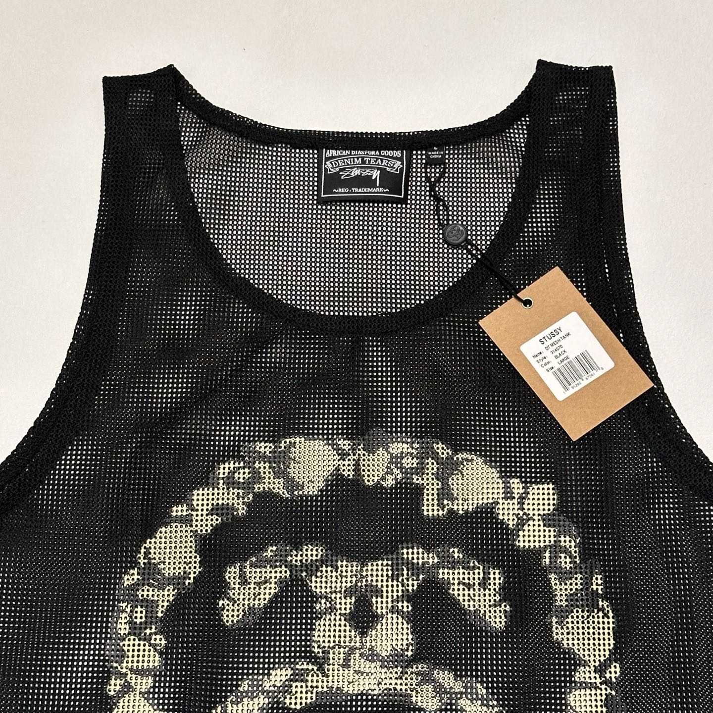 Denim Tears x Stussy Sleeveless Jersey Top - DopestKickz