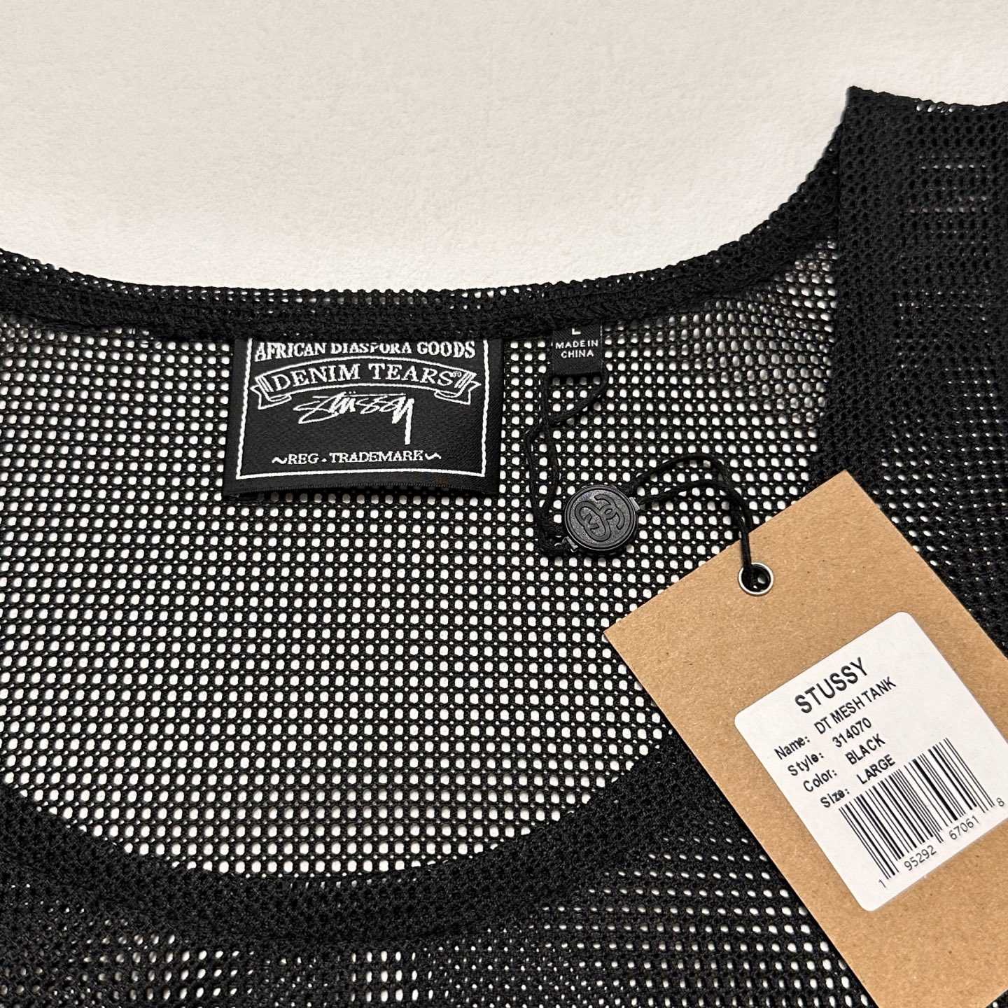 Denim Tears x Stussy Sleeveless Jersey Top - DopestKickz