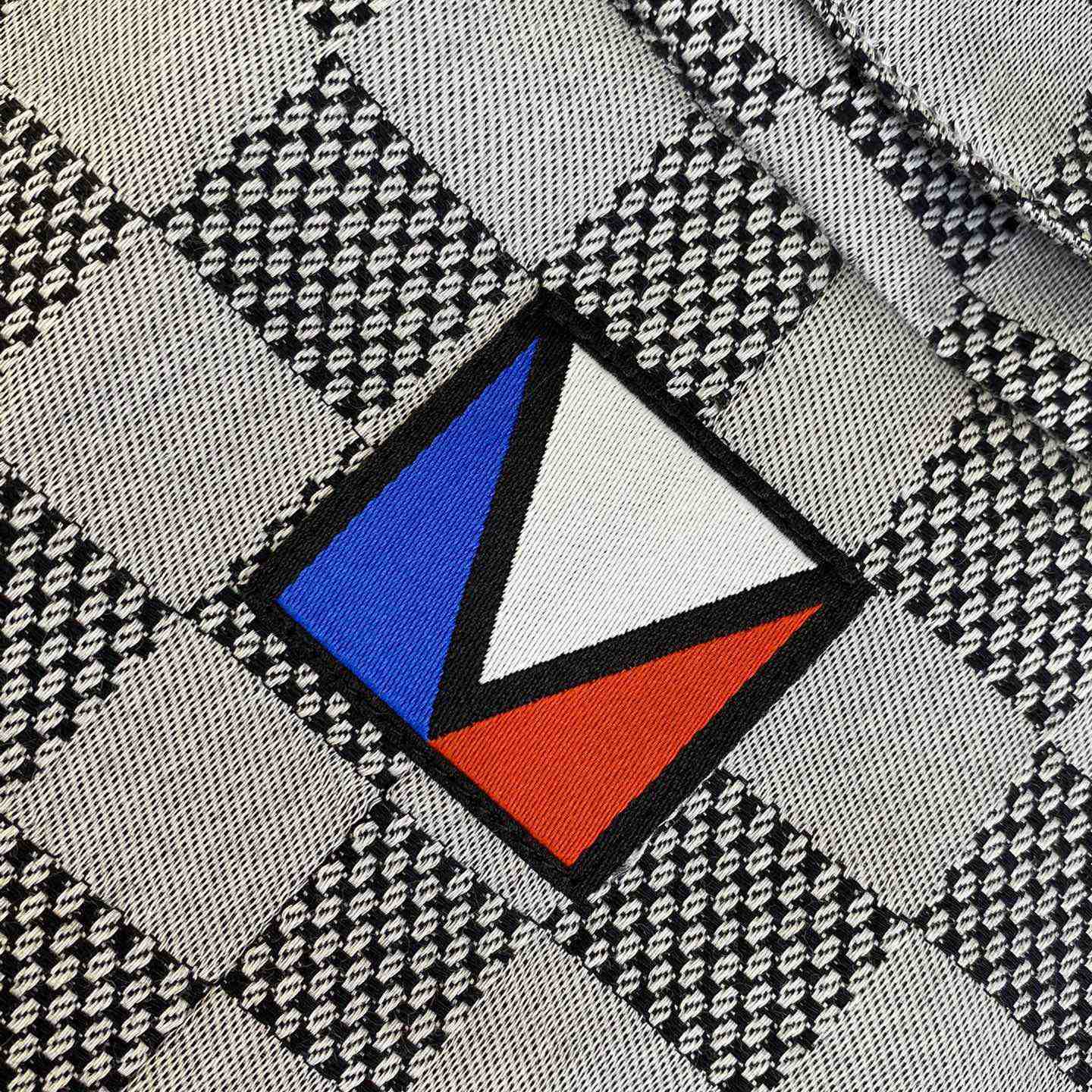 Louis Vuitton Damier Open Collar Cotton Overshirt  1AFVN5 - DopestKickz