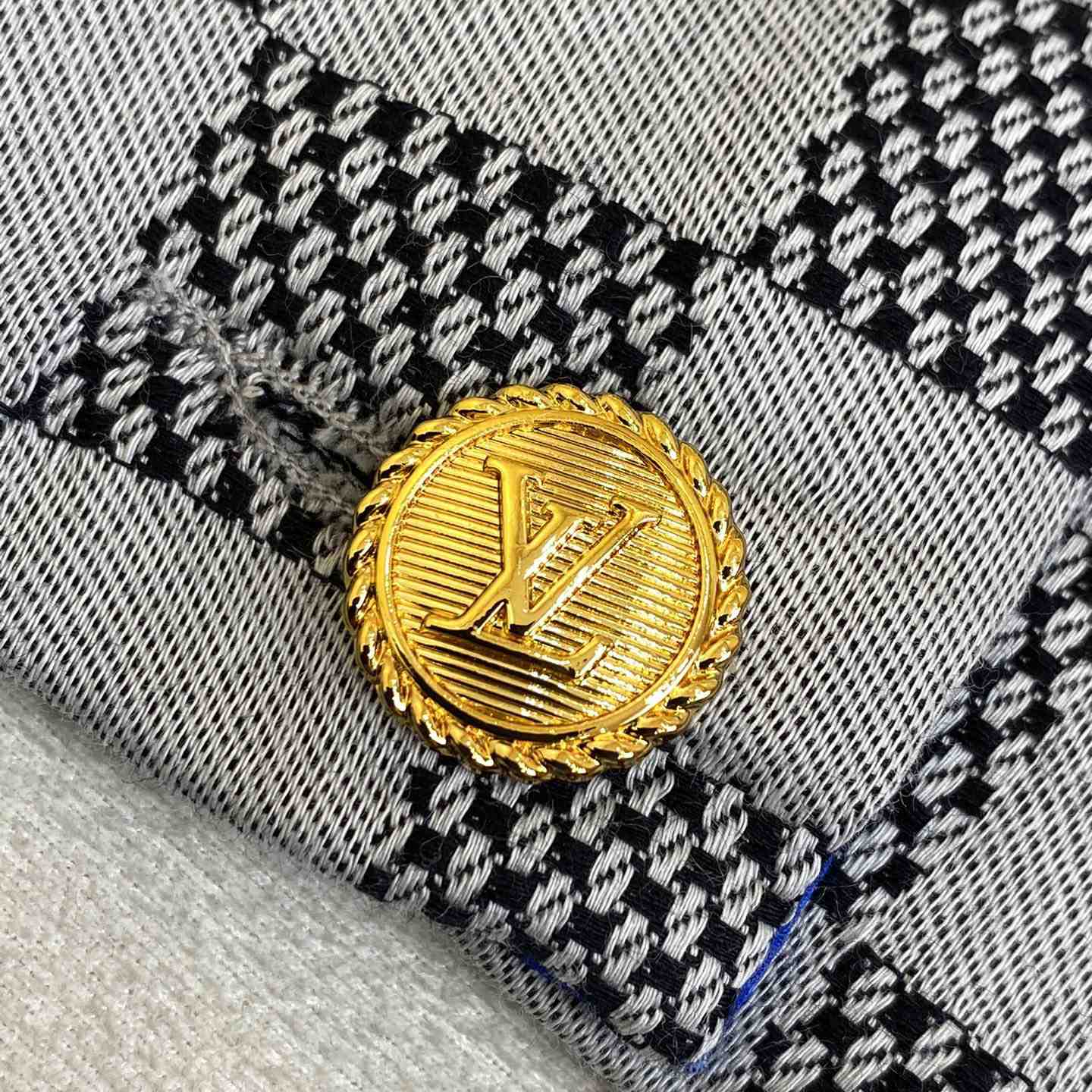 Louis Vuitton Damier Open Collar Cotton Overshirt  1AFVN5 - DopestKickz