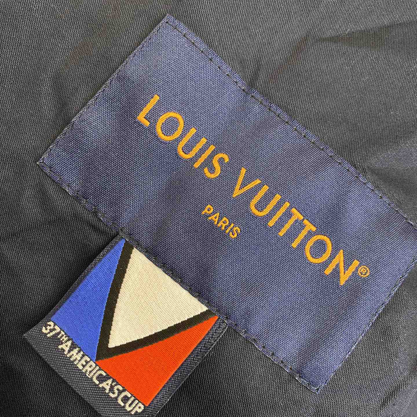 Louis Vuitton Damier Open Collar Cotton Overshirt  1AFVN5 - DopestKickz