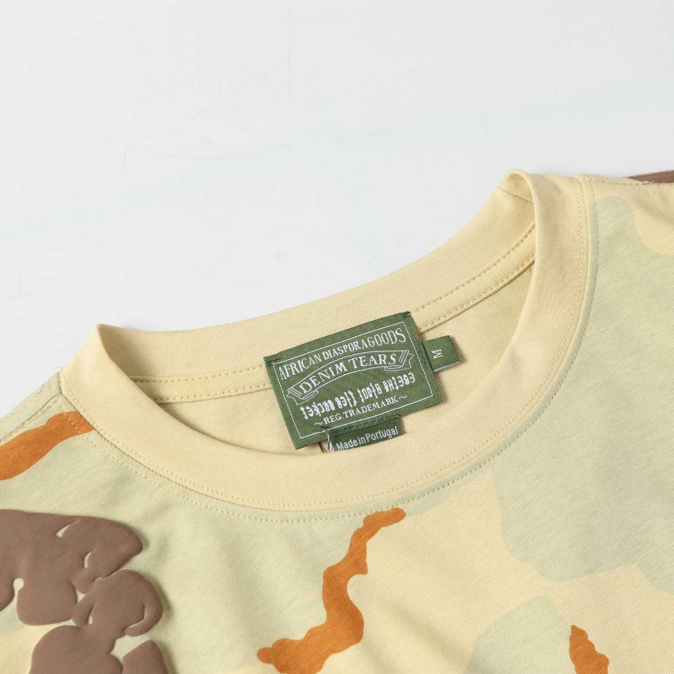 Denim Tears Camo Cotton T-shirt  - DopestKickz
