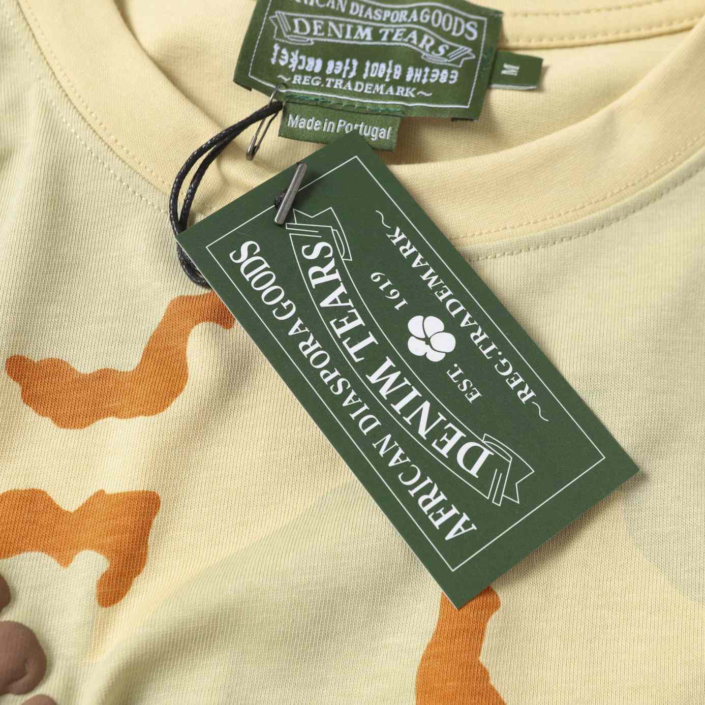 Denim Tears Camo Cotton T-shirt  - DopestKickz