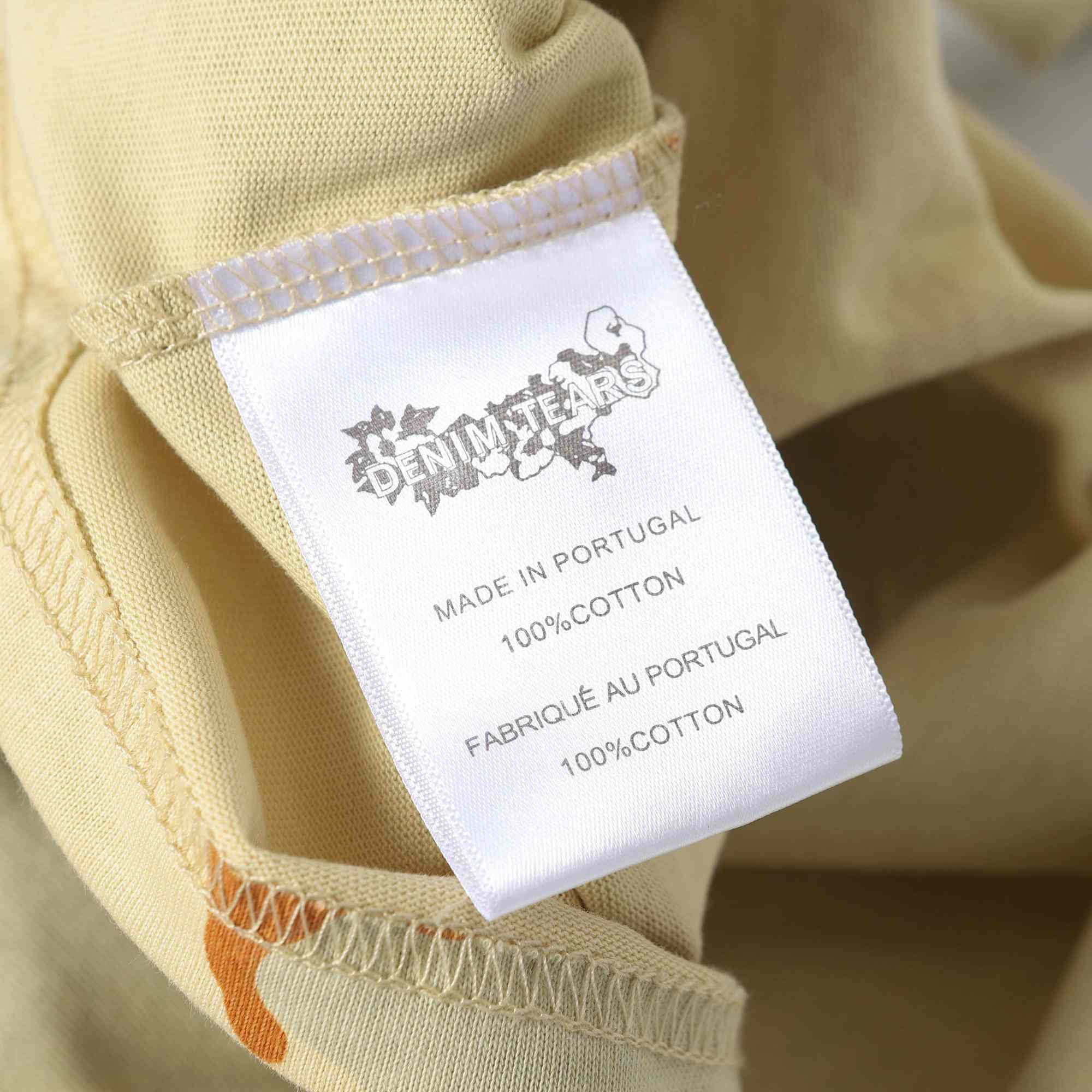 Denim Tears Camo Cotton T-shirt  - DopestKickz