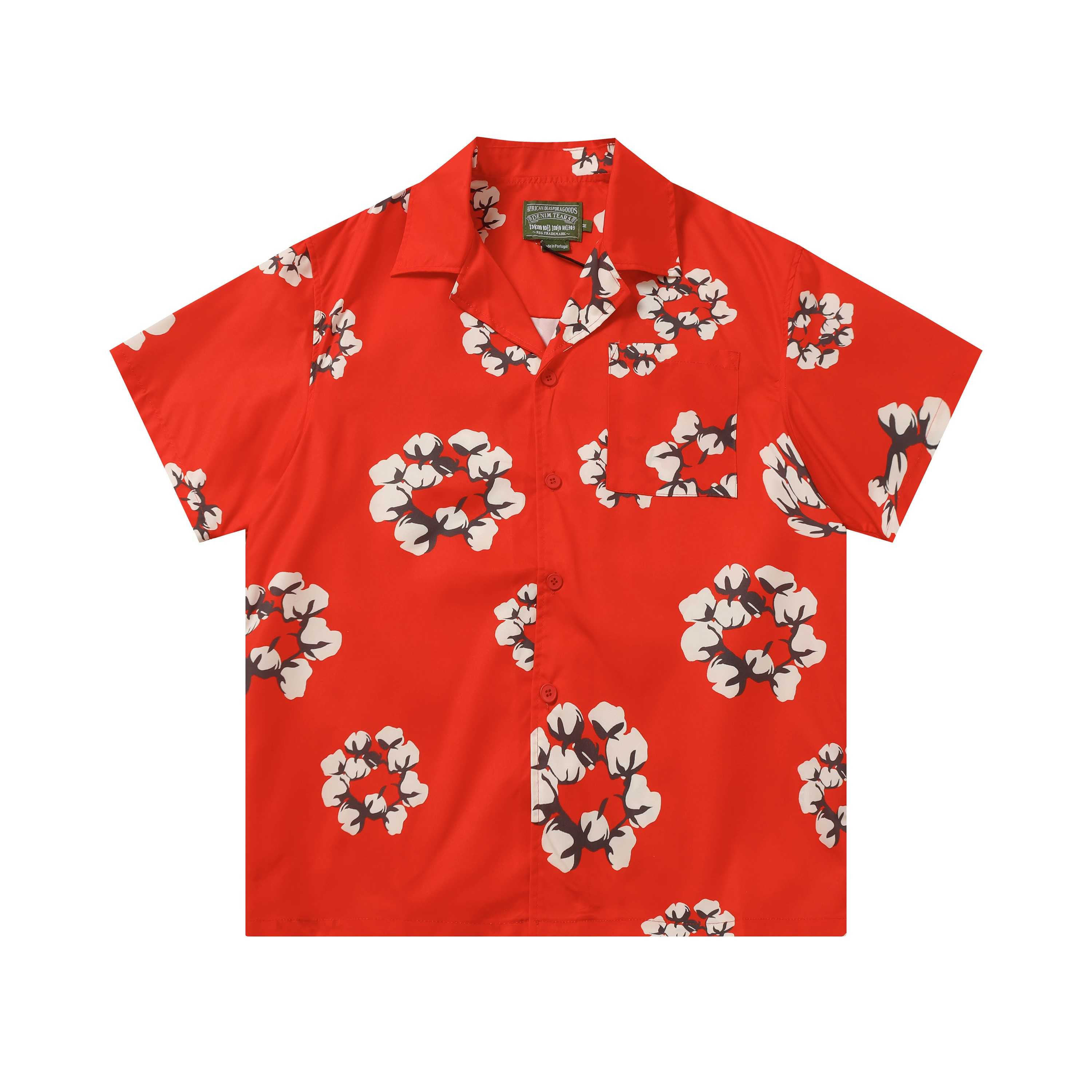 Denim Tears Short-Sleeved Shirt - DopestKickz