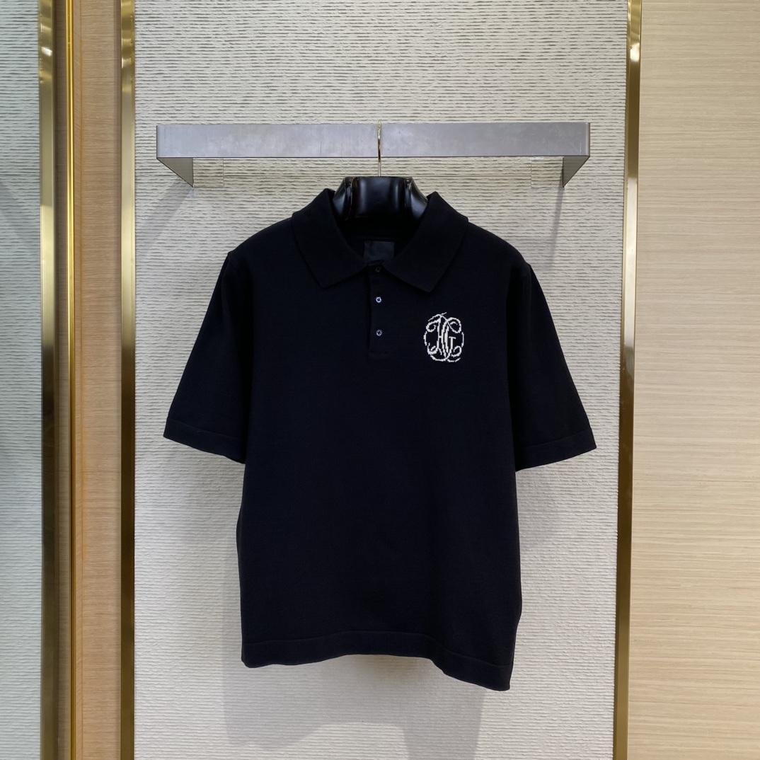Givenchy Polo In Knit with HG Jacquard - DopestKickz
