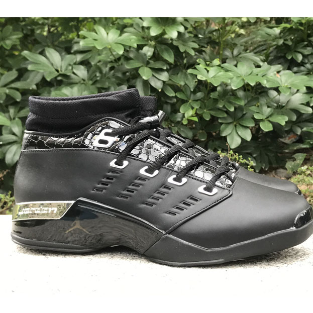 Jordan Air Jordan 17 0G Low Black Chrome   303891-004 - DopestKickz