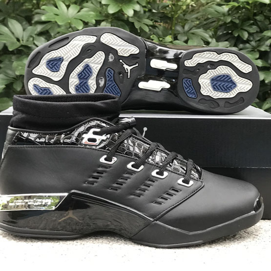 Jordan Air Jordan 17 0G Low Black Chrome   303891-004 - DopestKickz