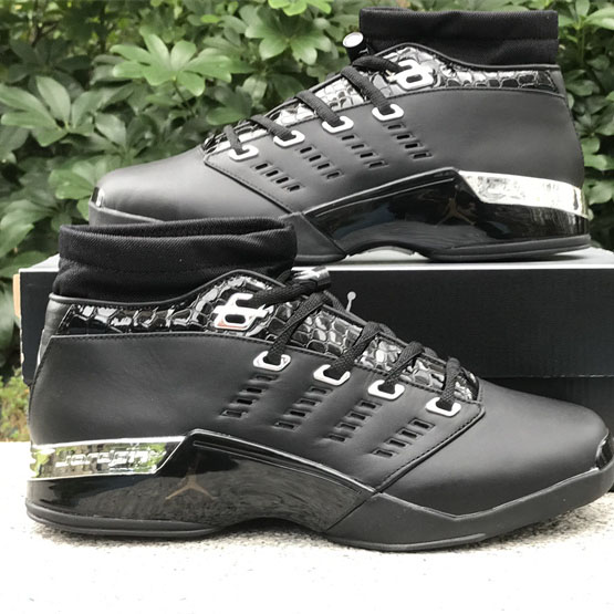 Jordan Air Jordan 17 0G Low Black Chrome   303891-004 - DopestKickz