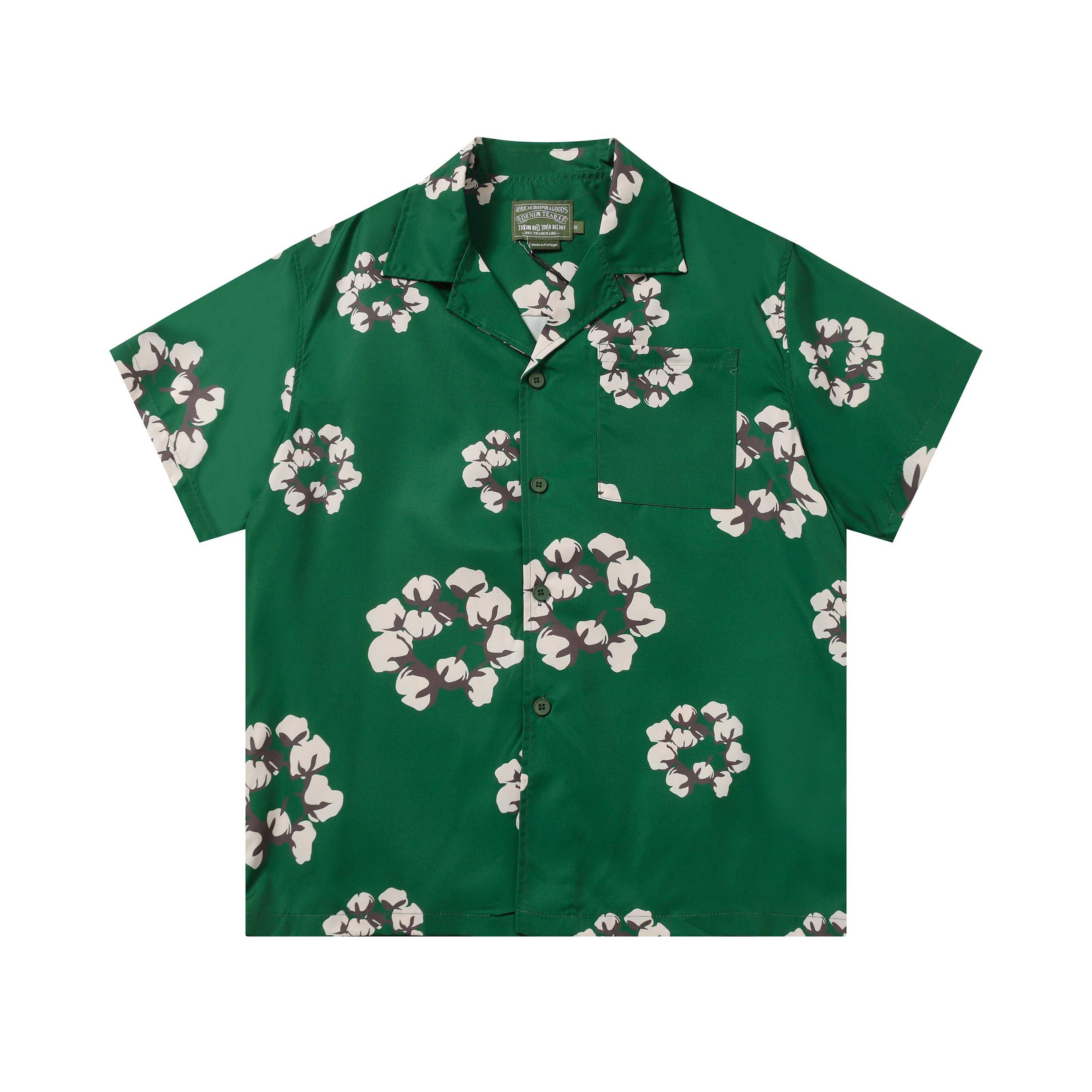 Denim Tears Short-Sleeved Shirt - DopestKickz