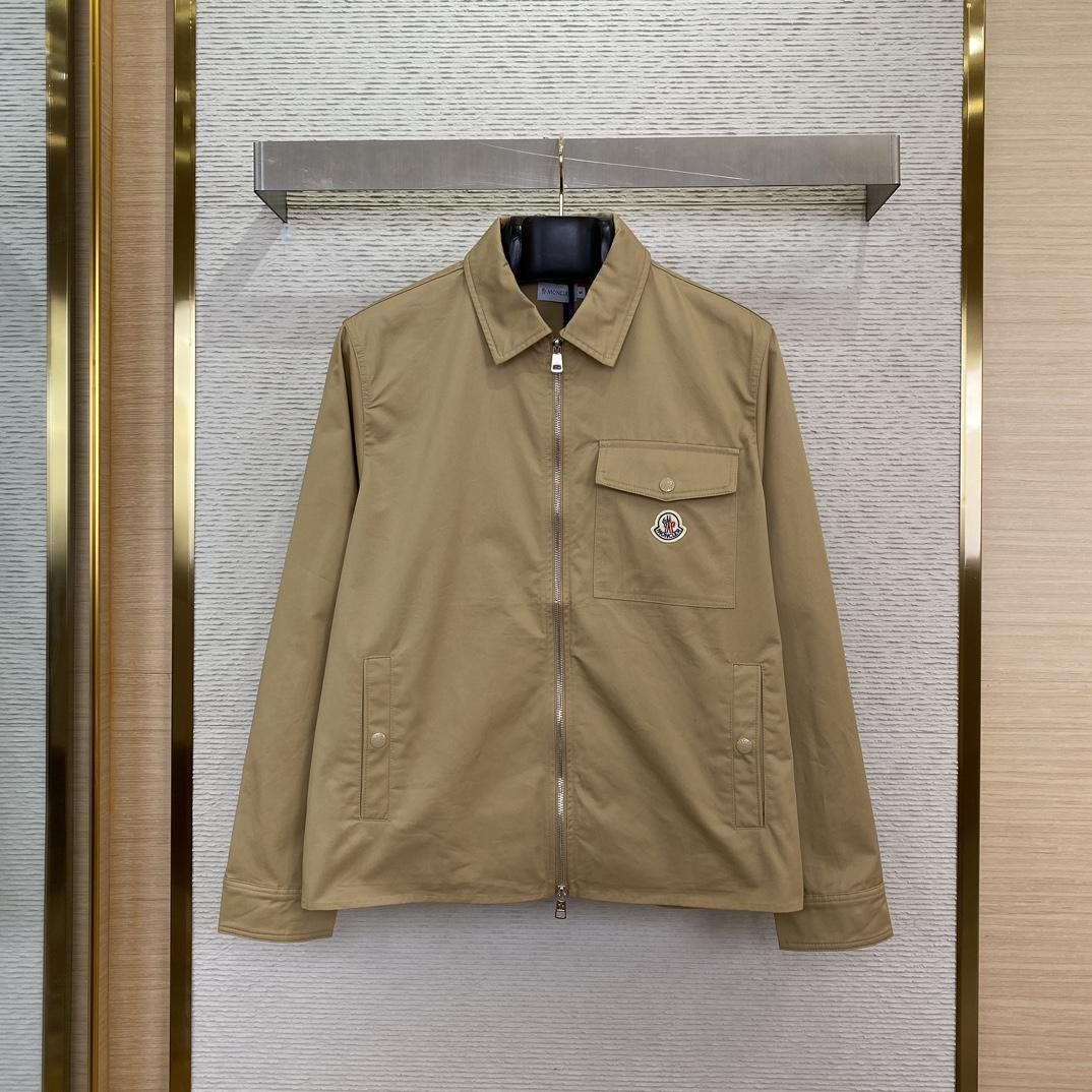 Moncler Gabardine Cotton Shirt Jacket - DopestKickz