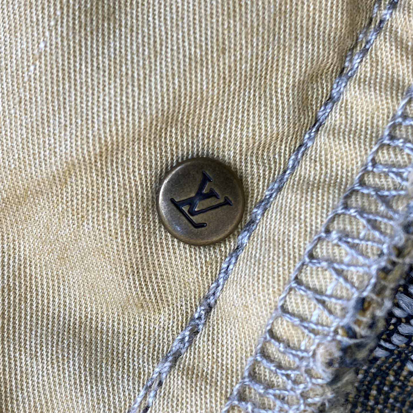 Louis Vuitton Damier Denim Jacket - DopestKickz