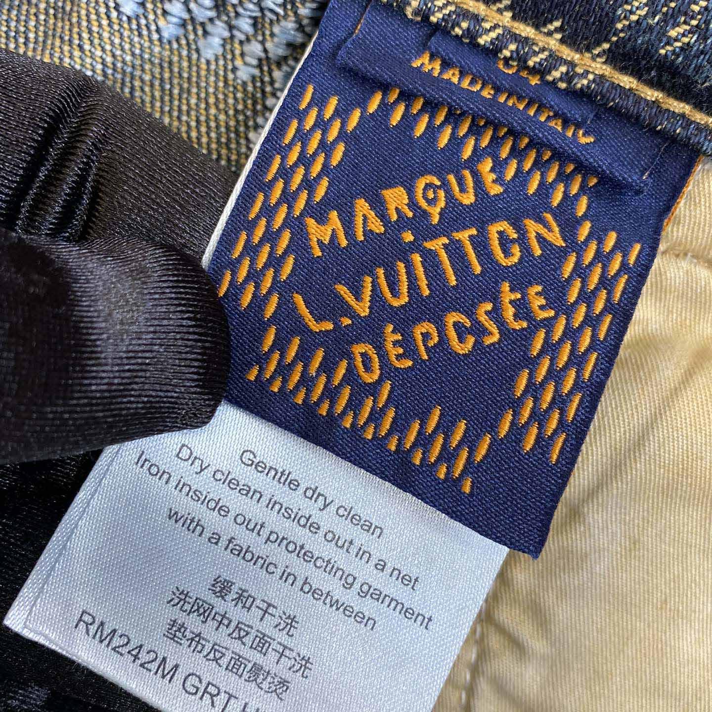 Louis Vuitton Damier Denim Jacket - DopestKickz