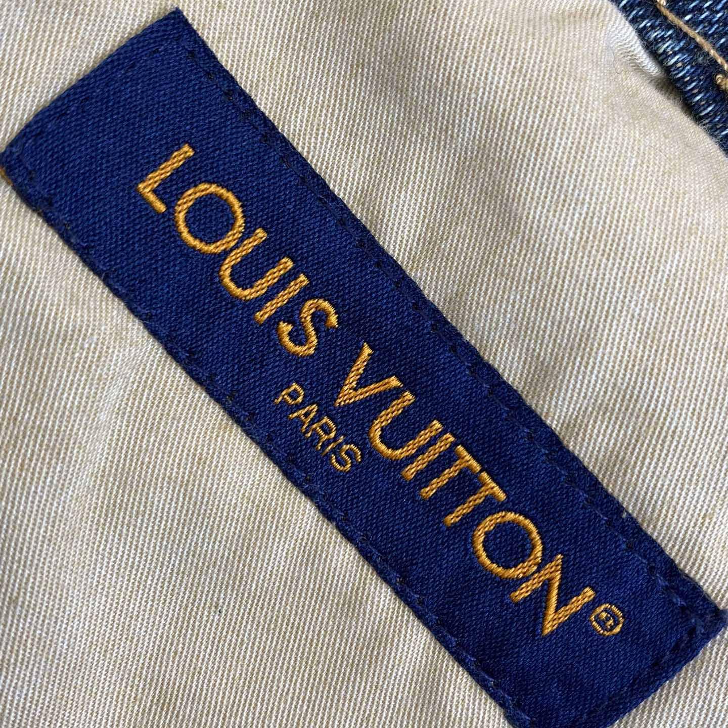 Louis Vuitton Damier Denim Jacket - DopestKickz