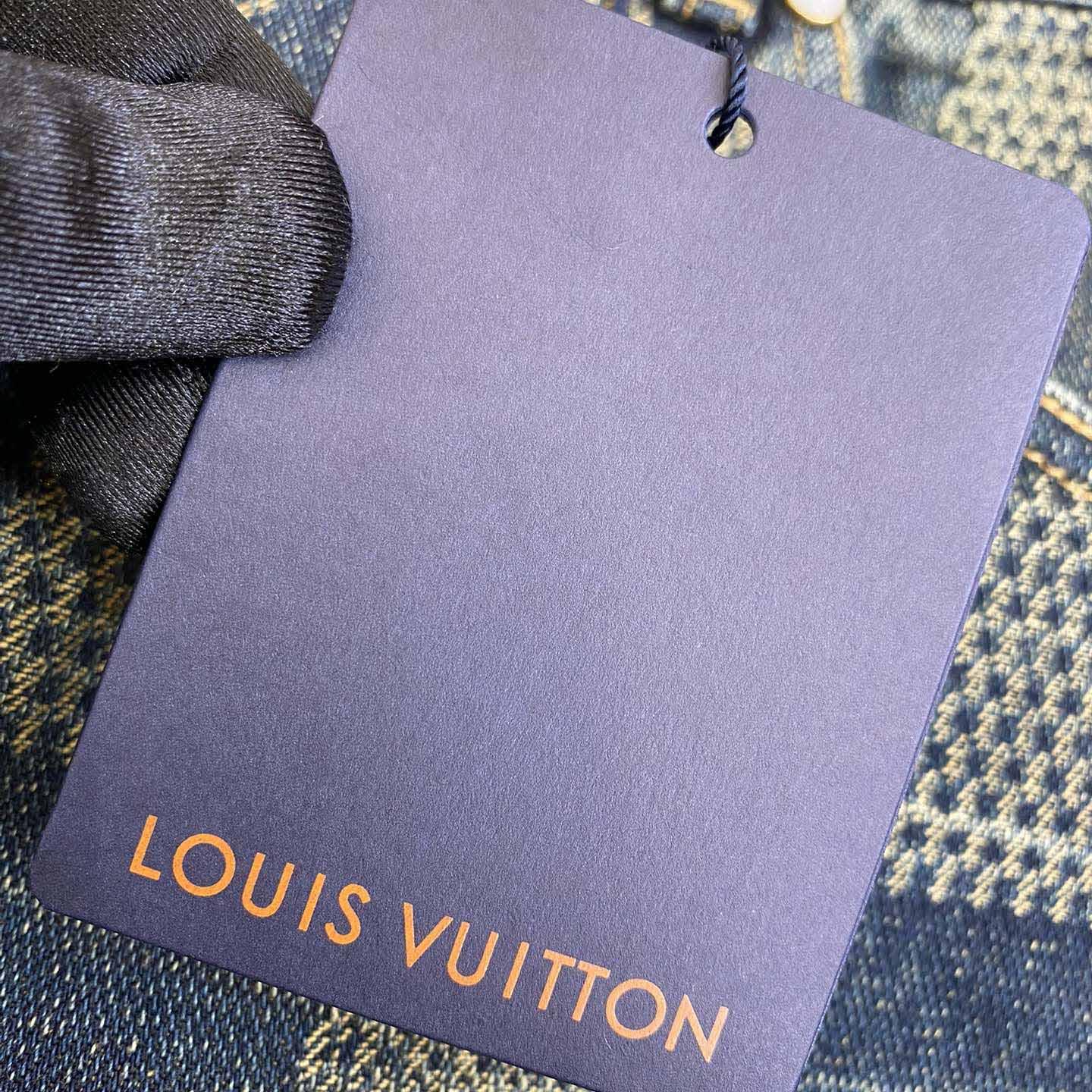 Louis Vuitton Damier Denim Jacket - DopestKickz