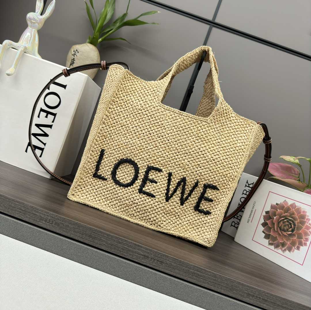 Loewe Font Tote Bag (30*15*25.5CM) - DopestKickz