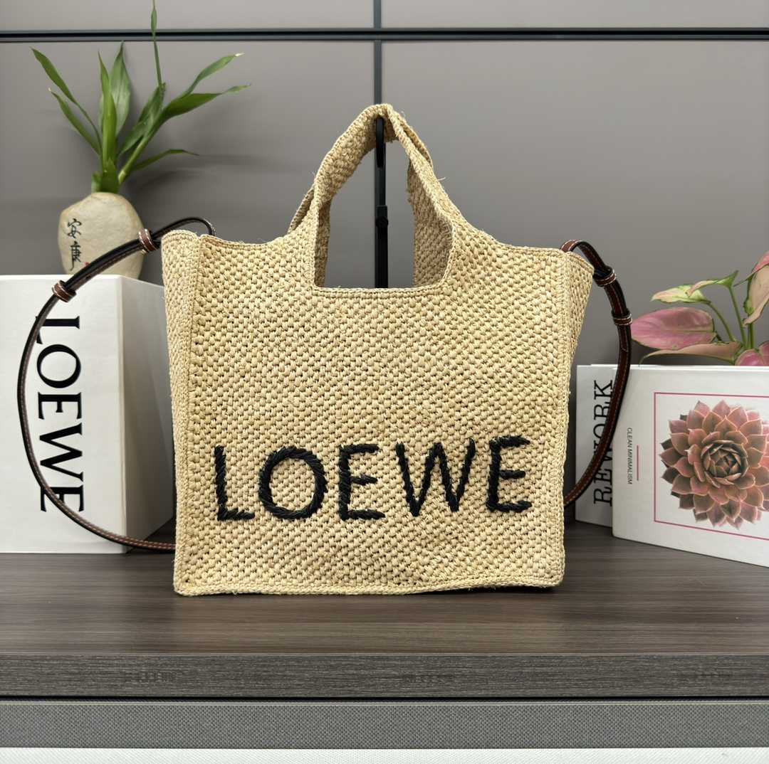 Loewe Font Tote Bag (30*15*25.5CM) - DopestKickz