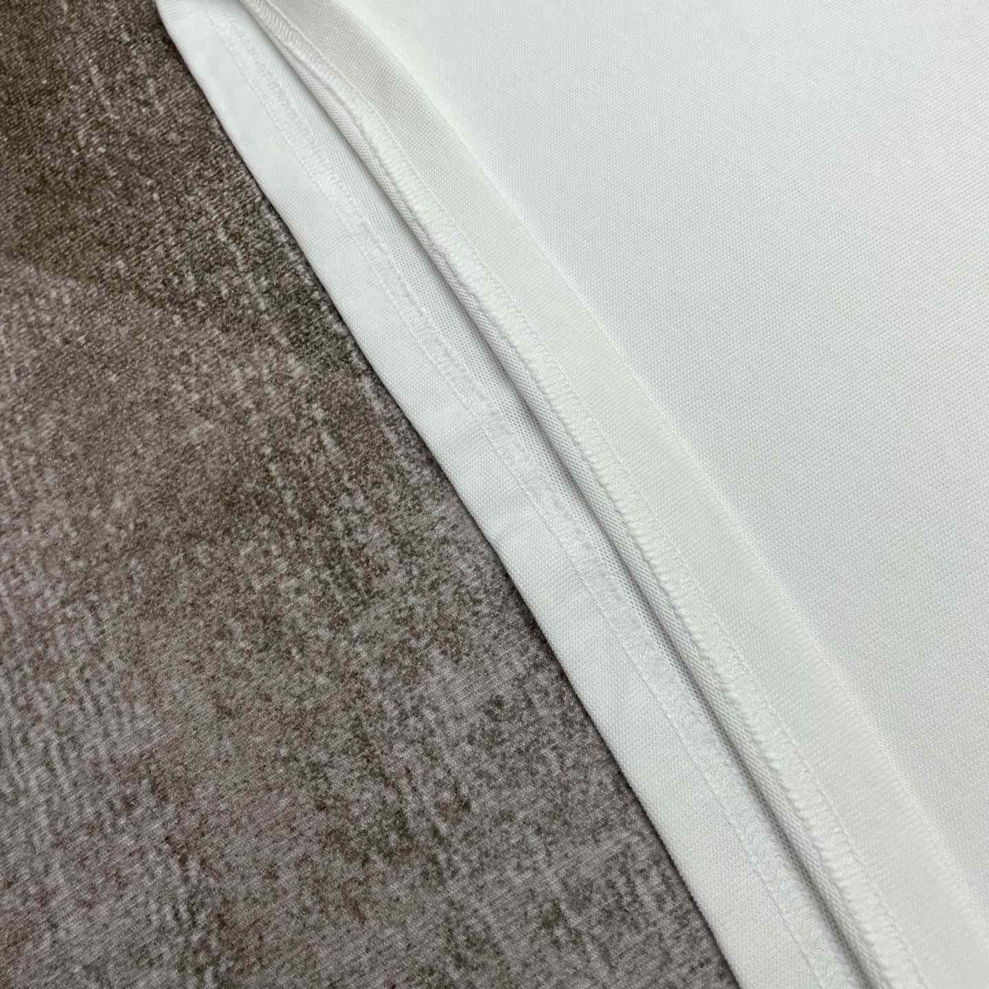 Casablanca White Greek Temple Applique Jersey T-Shirt   C978 - DopestKickz