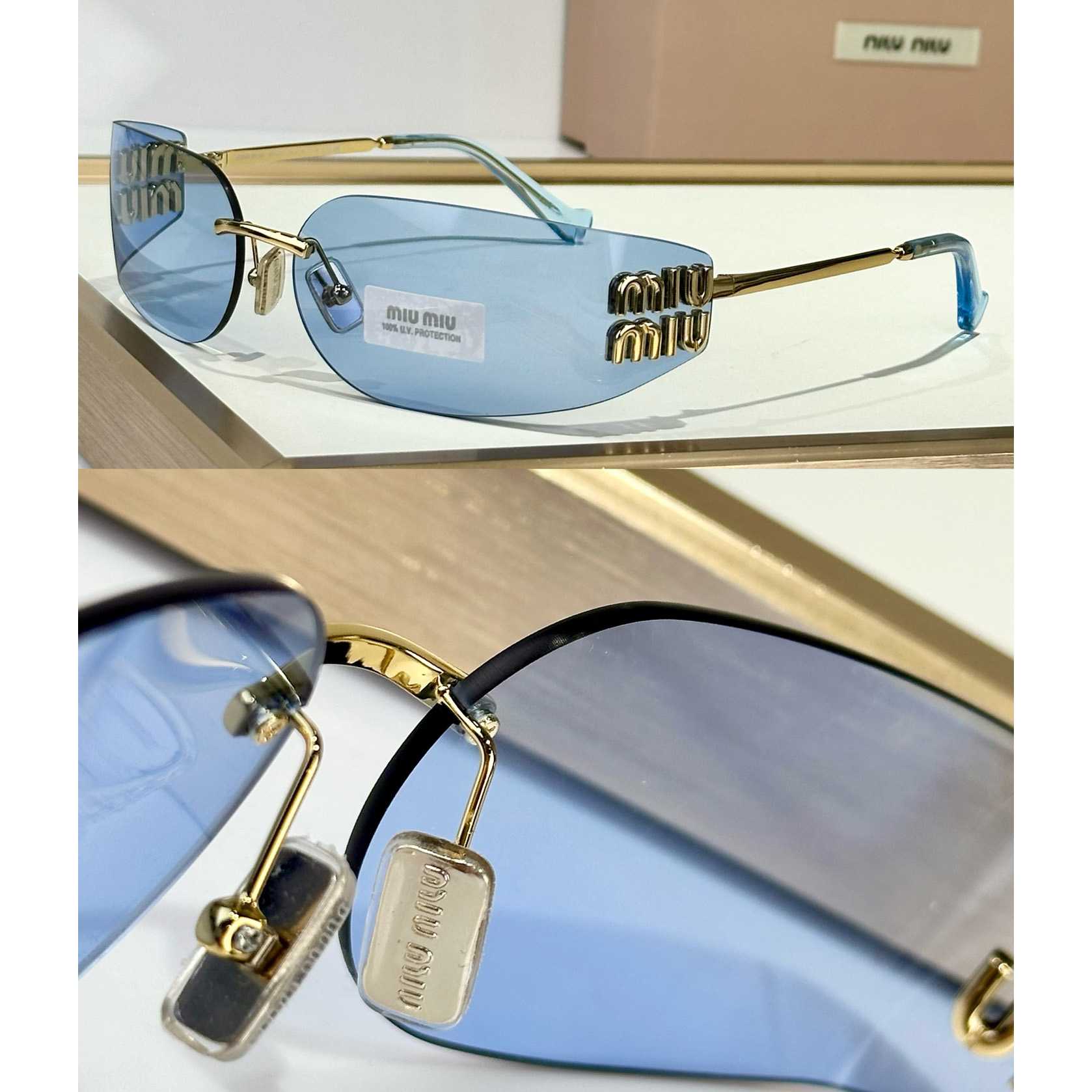 Miu Miu MUA51S Sunglasses - DopestKickz