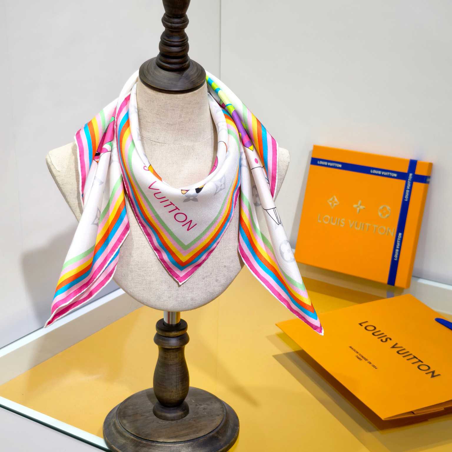 Louis Vuitton LV x TM Monogram Superflat Characters Square 90    - DopestKickz