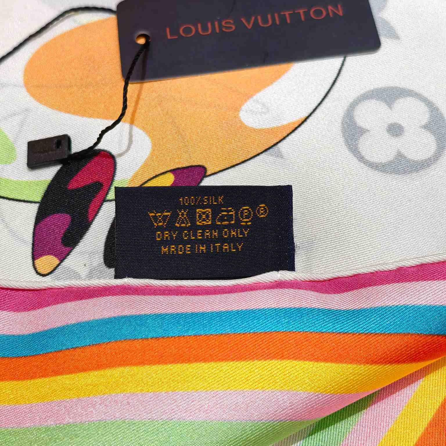 Louis Vuitton LV x TM Monogram Superflat Characters Square 90    - DopestKickz