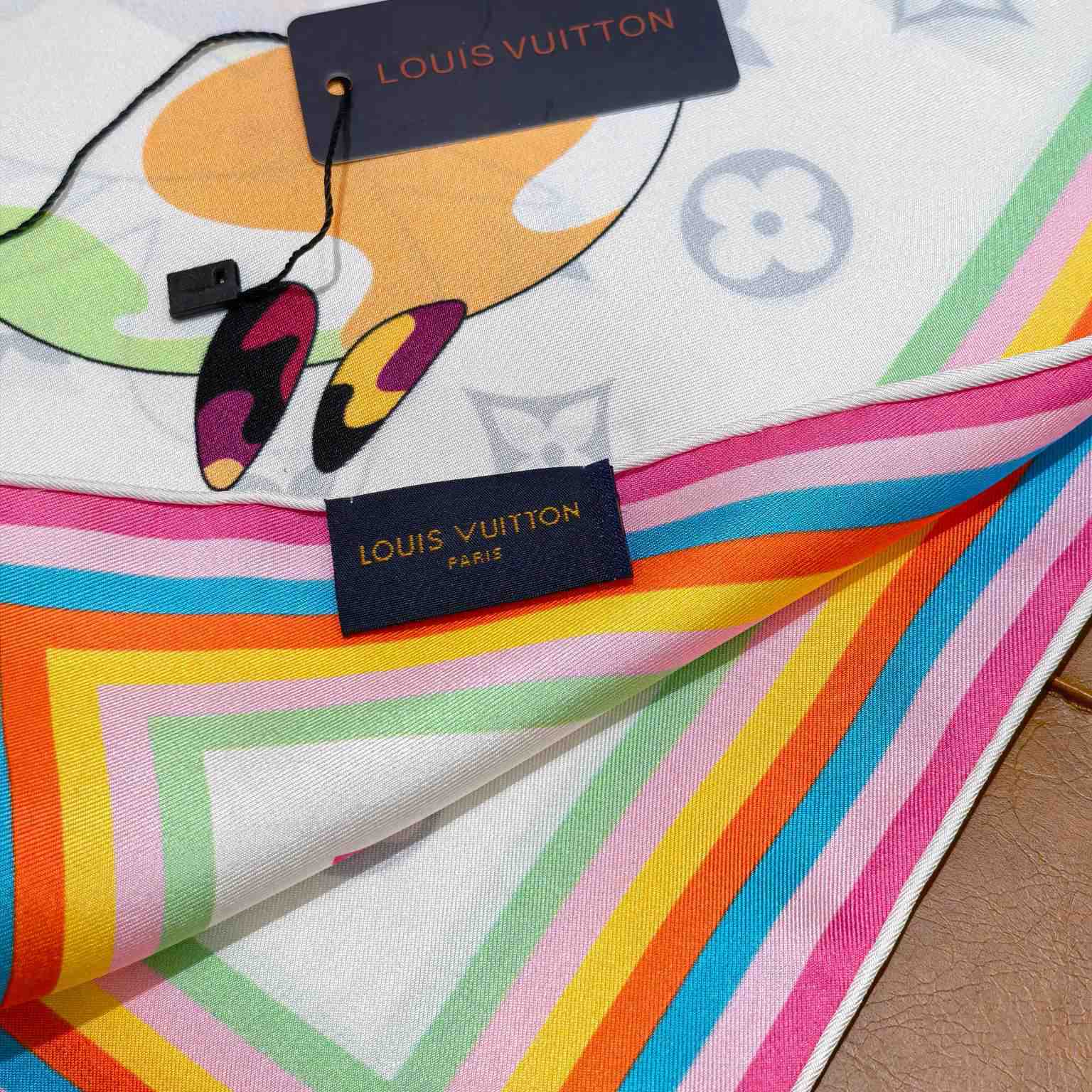 Louis Vuitton LV x TM Monogram Superflat Characters Square 90    - DopestKickz