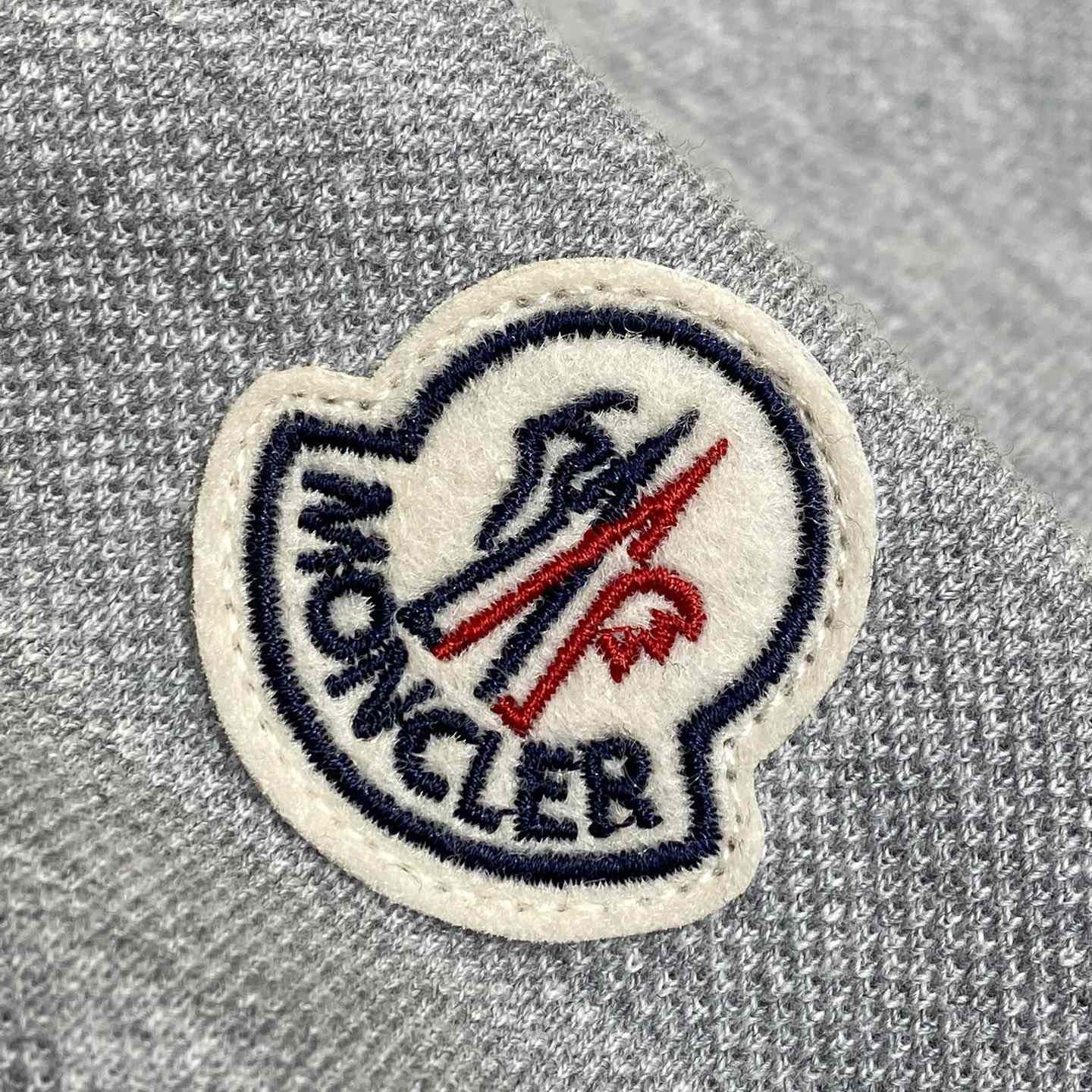 Moncler Logo Cotton Polo Shirt - DopestKickz
