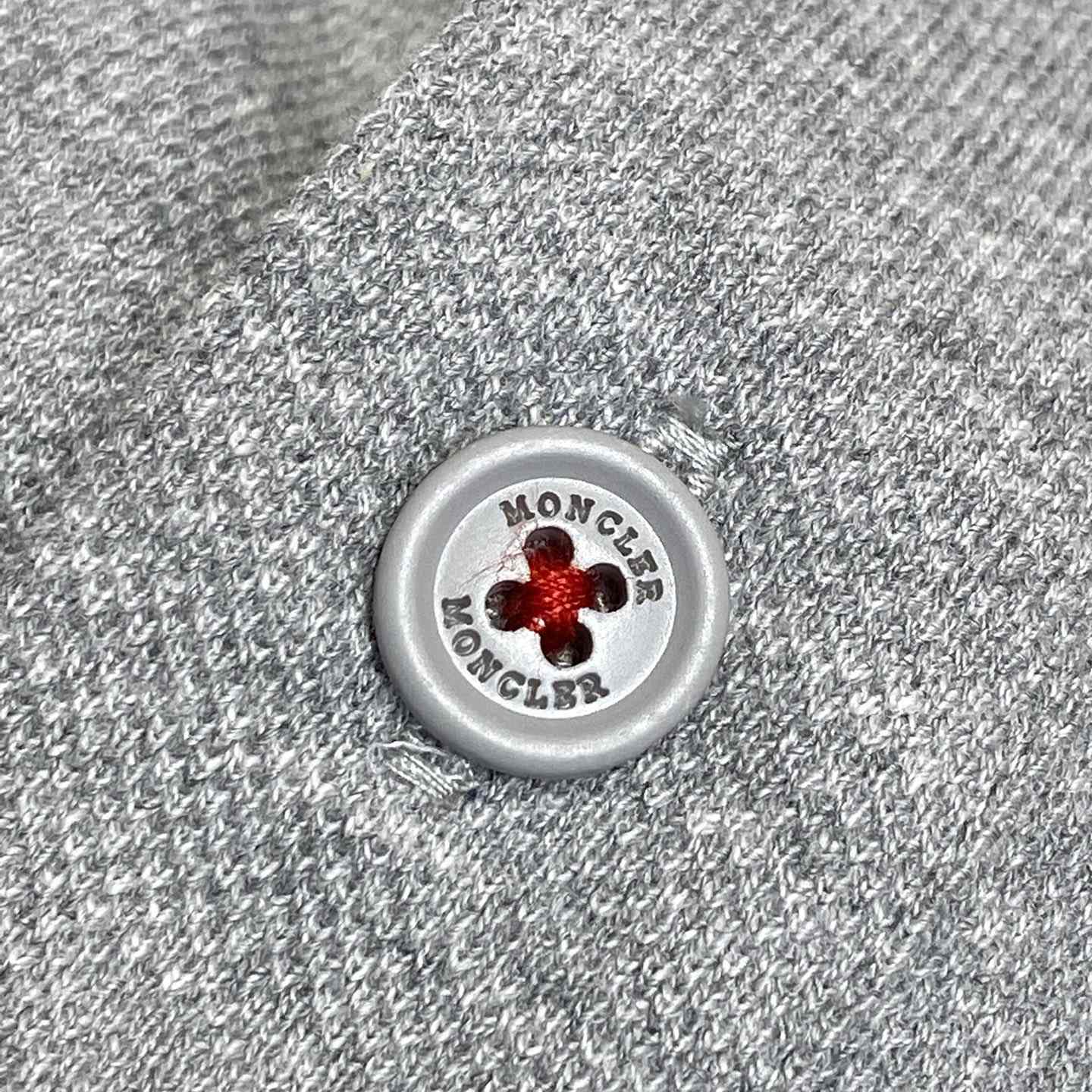 Moncler Logo Cotton Polo Shirt - DopestKickz