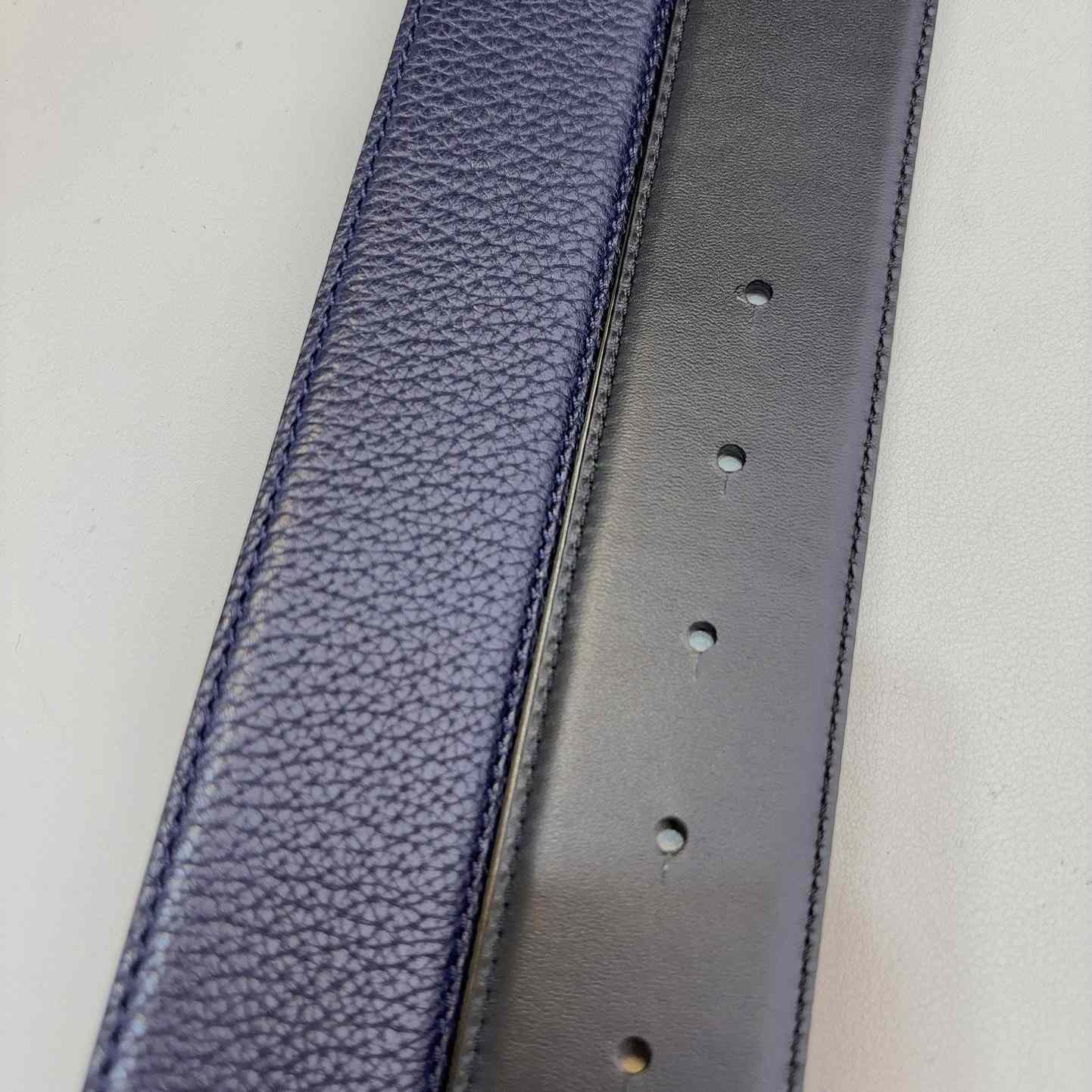 Versace Leather Belt   40mm - DopestKickz