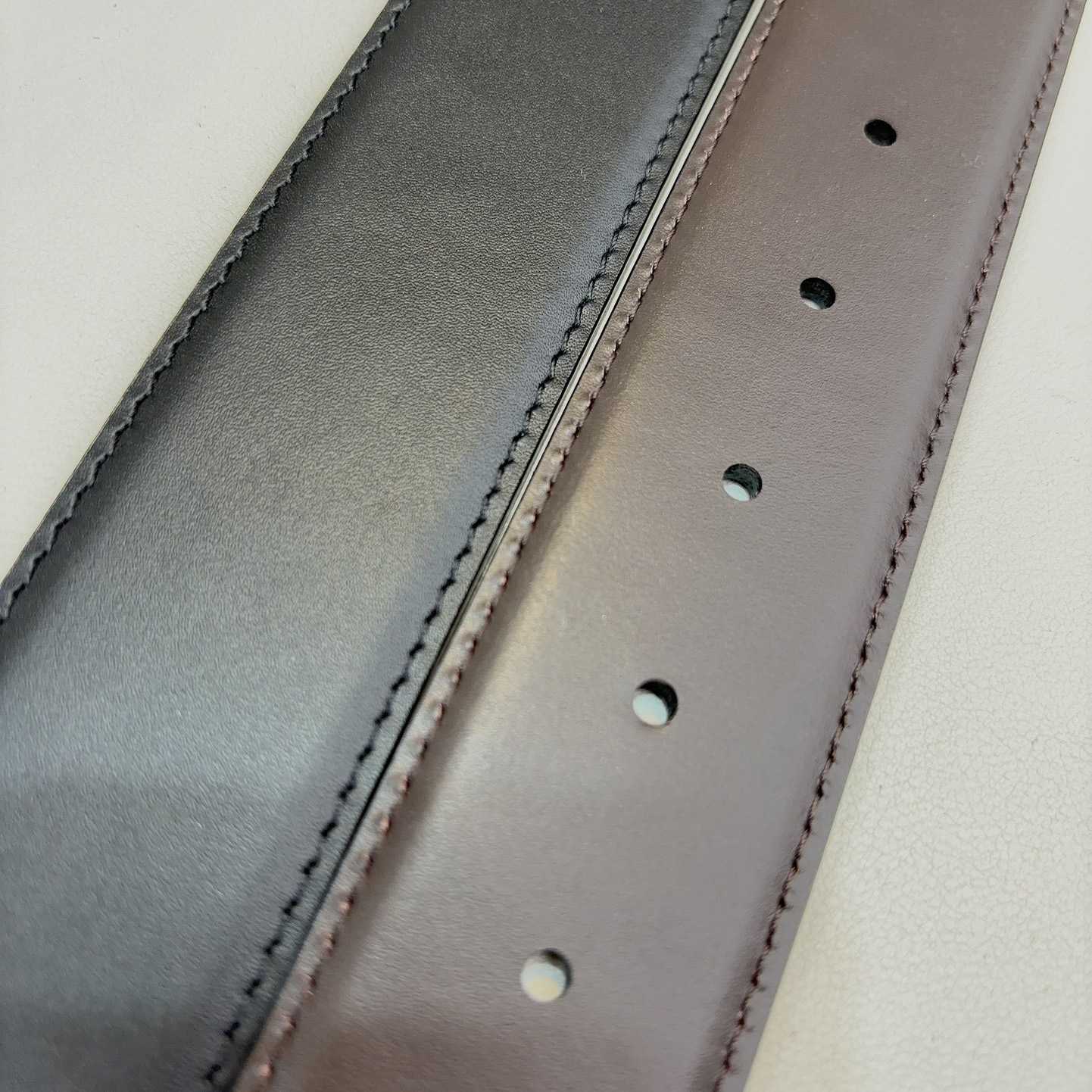 Versace Leather Belt   40mm - DopestKickz