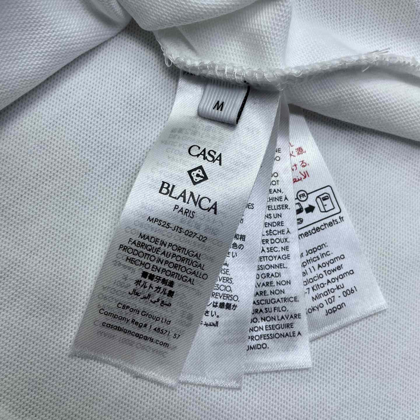 Casablanca Tennis Club Icon T-shirt   C973 - DopestKickz