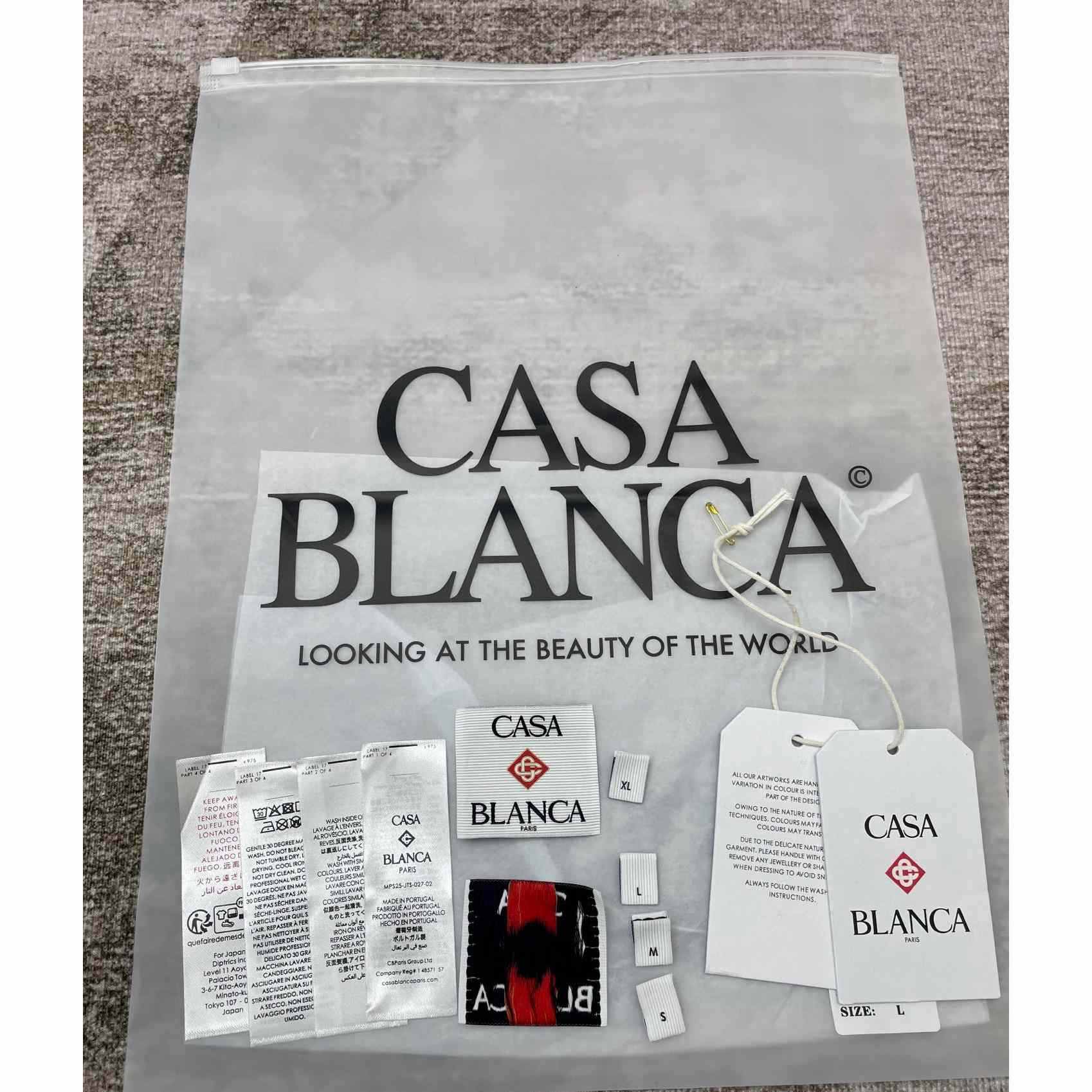 Casablanca Tennis Club Icon T-shirt   C973 - DopestKickz